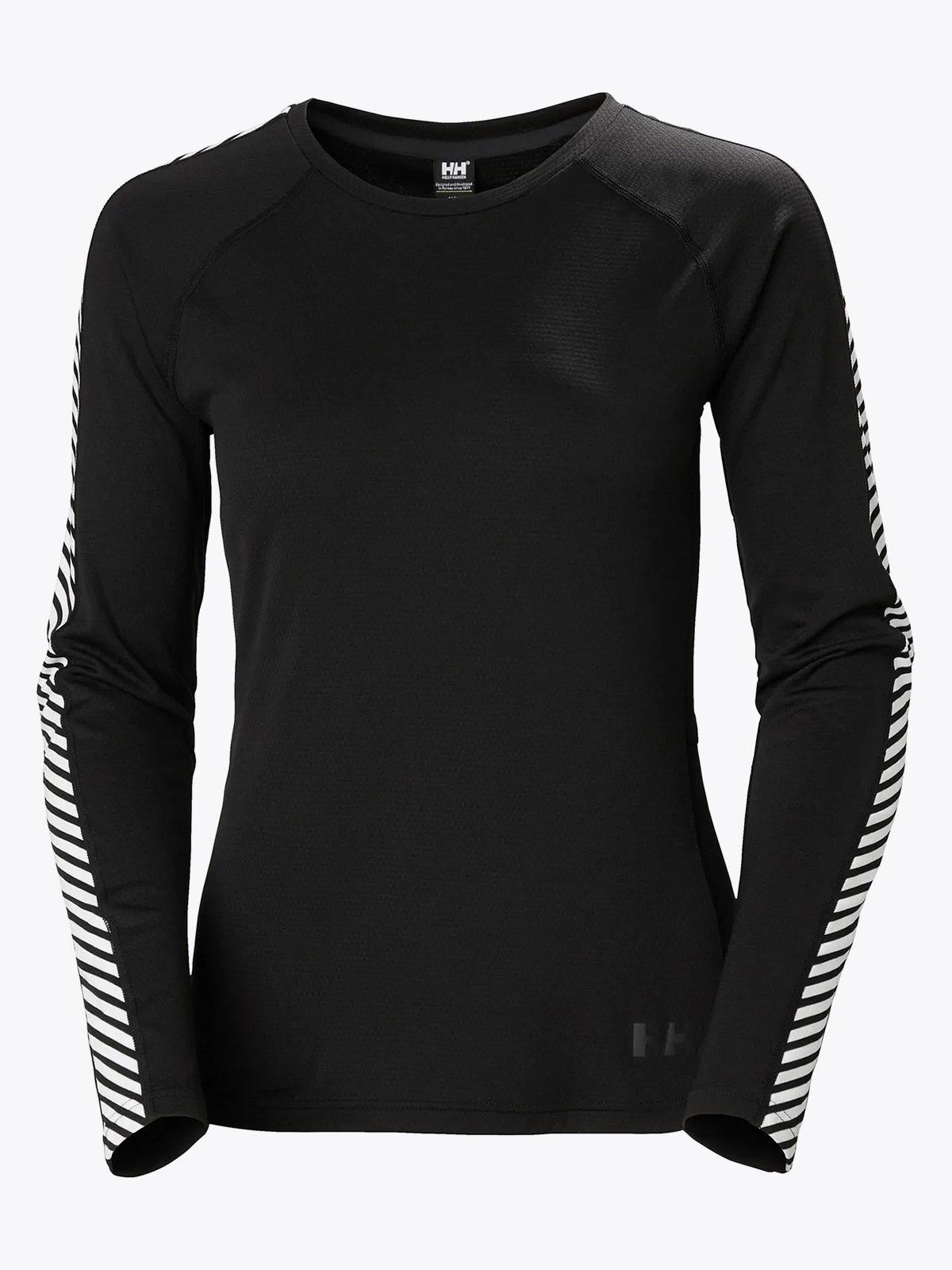 Helly Hansen Lifa Active Stripe Crew Black