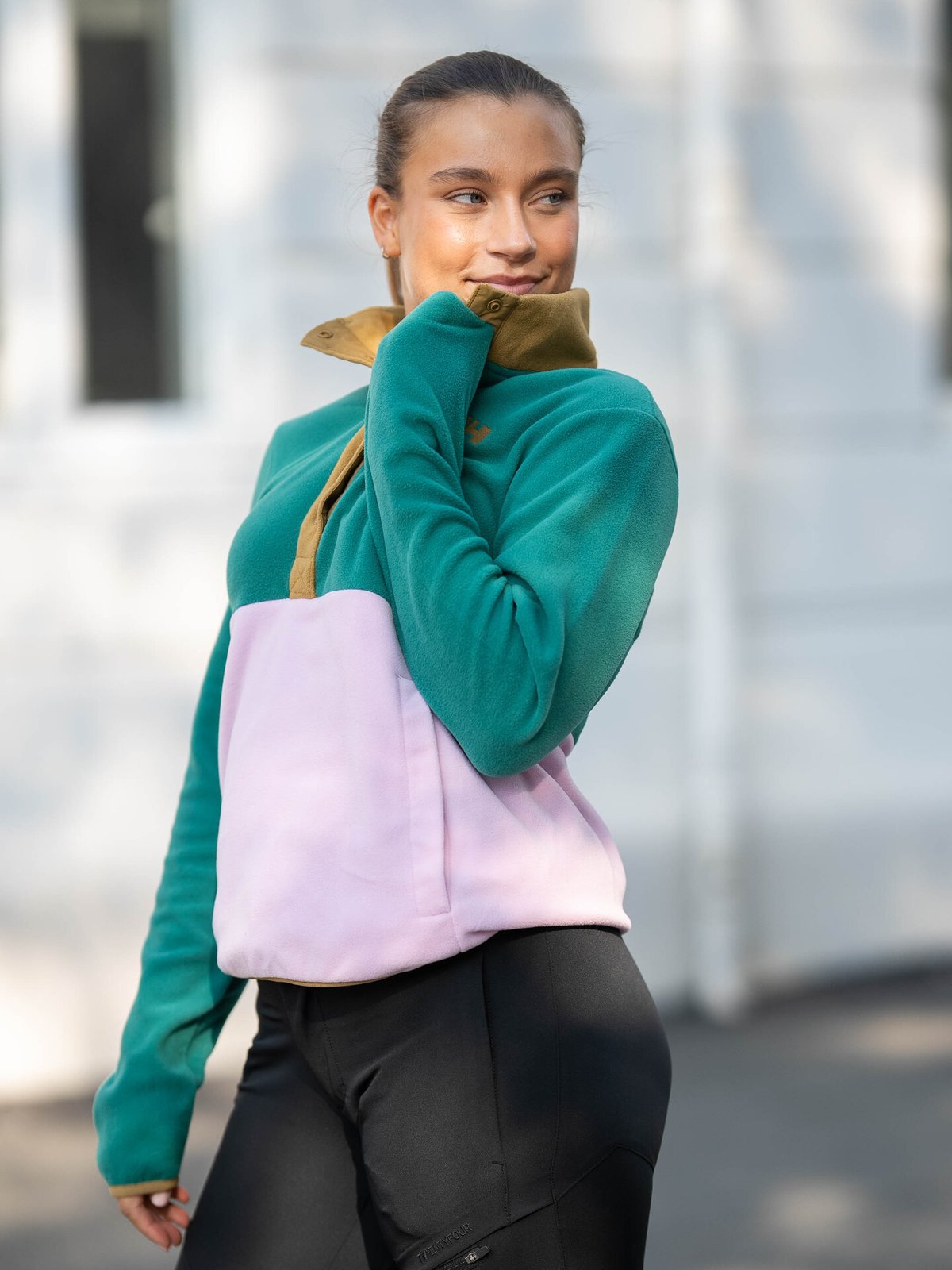 Helly Hansen Daybreaker Snap Pullover Emerald