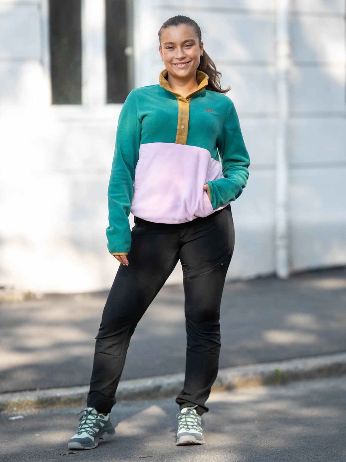 Helly Hansen Daybreaker Snap Pullover Emerald