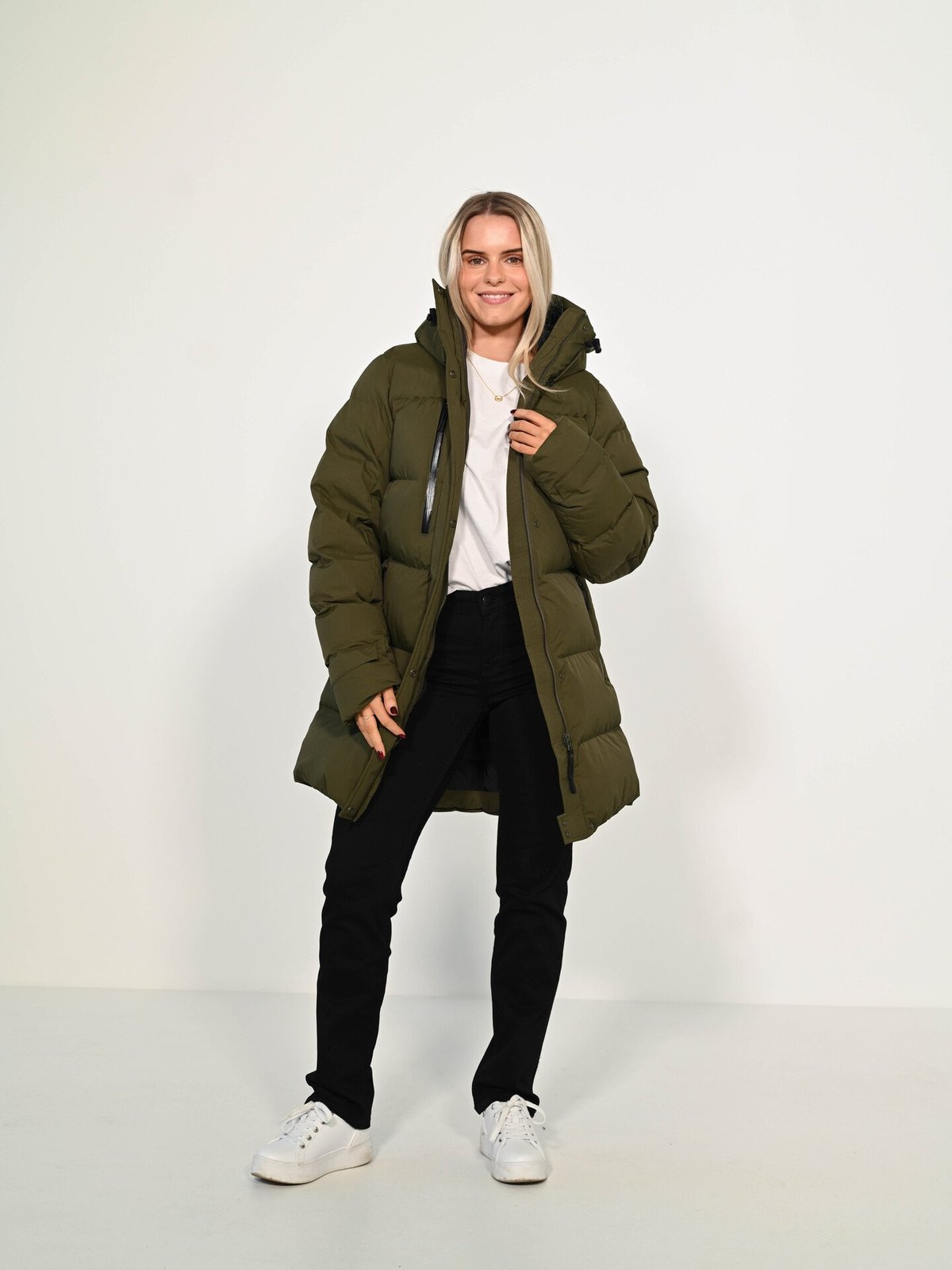 Helly Hansen Adore Puffy Parka Utility Green