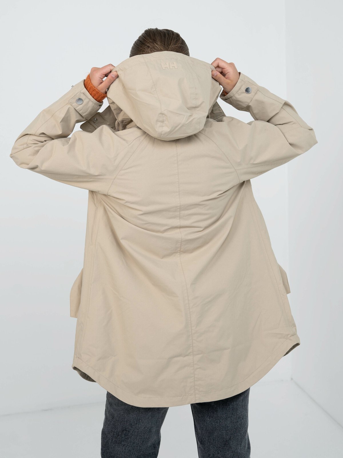 Helly Hansen Valentia Raincoat Hh Khaki