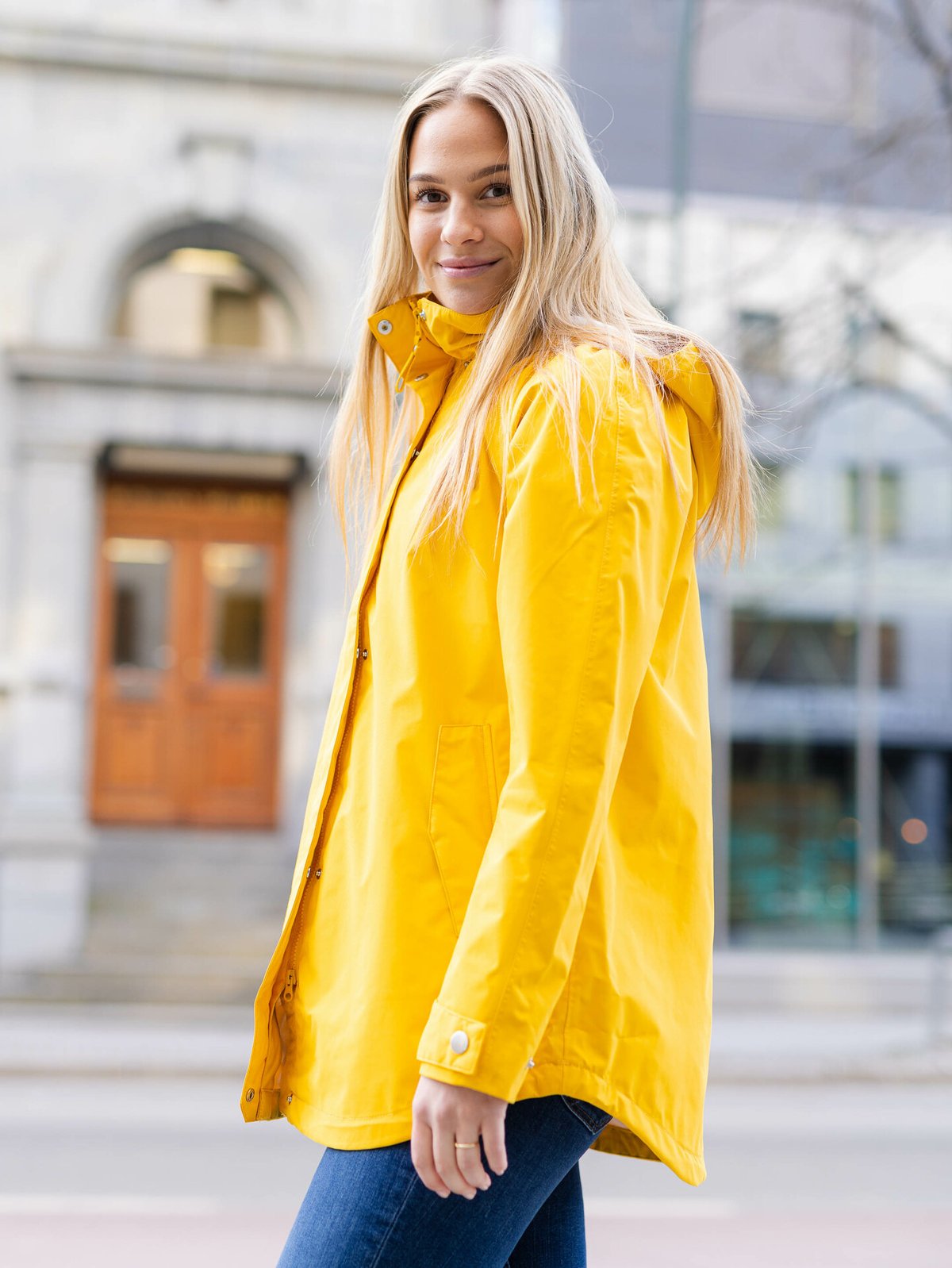 Helly Hansen Valentia Raincoat Essential Yellow