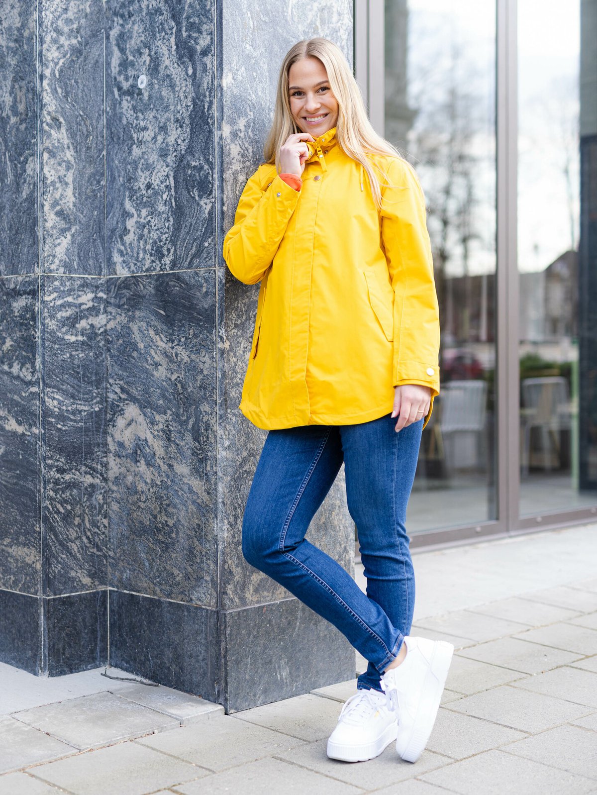 Helly Hansen Valentia Raincoat Essential Yellow