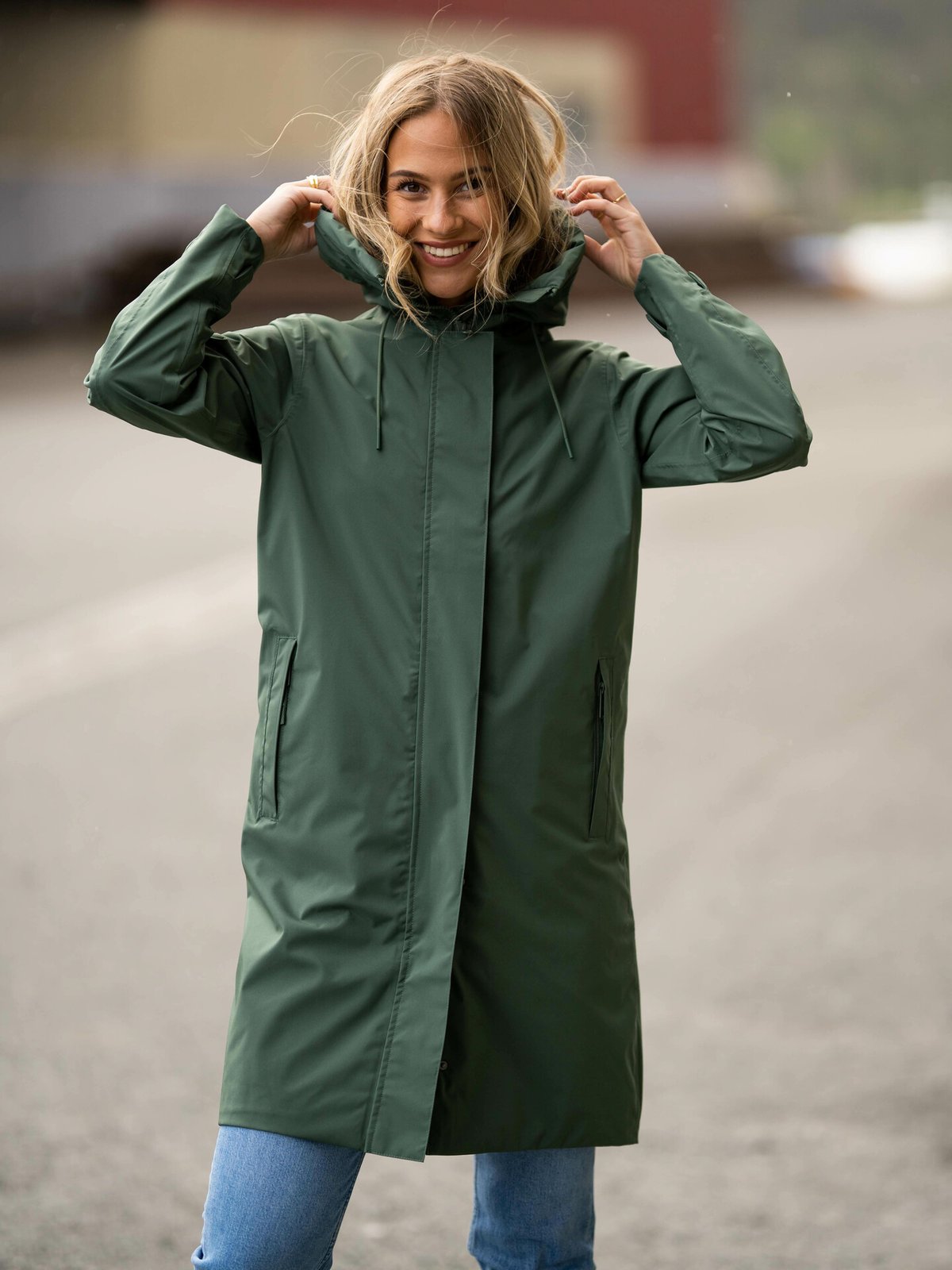 Helly Hansen W Victoria Spring Coat Terracotta