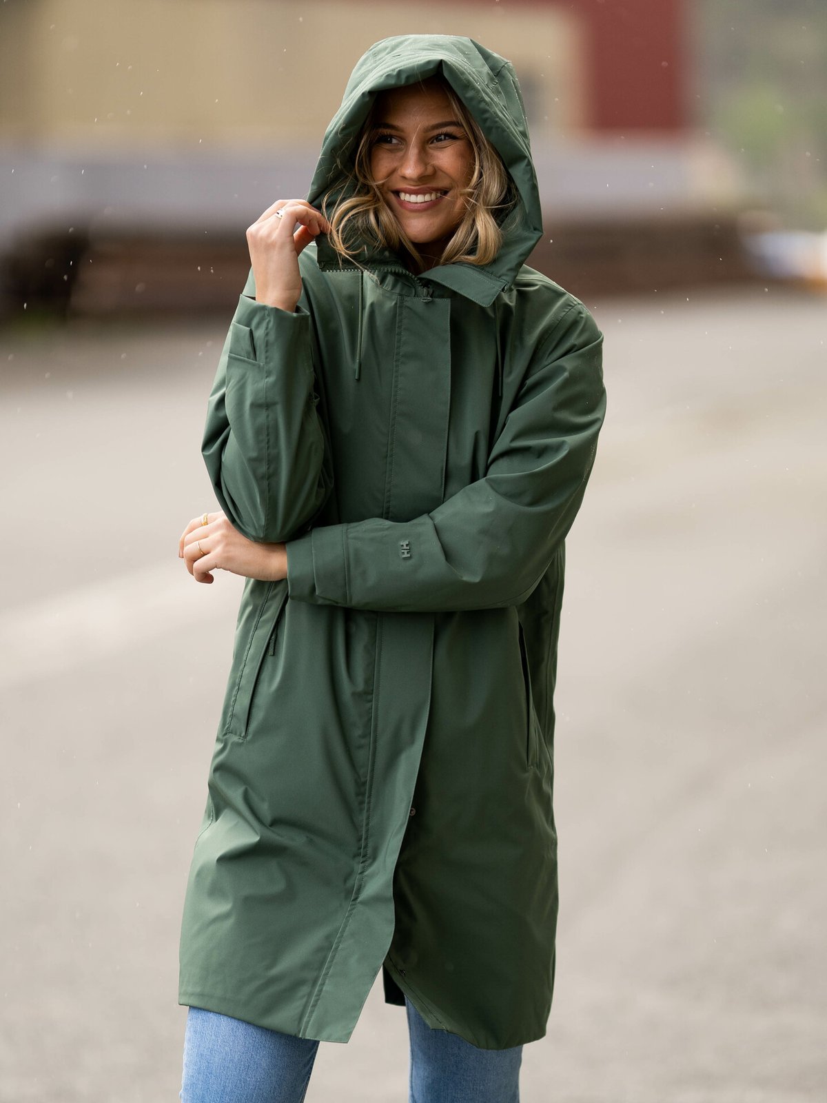 Helly Hansen W Victoria Spring Coat Terracotta