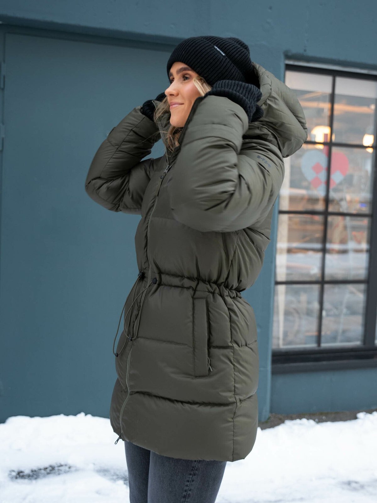 Helly Hansen Essence Down Parka Utility Green