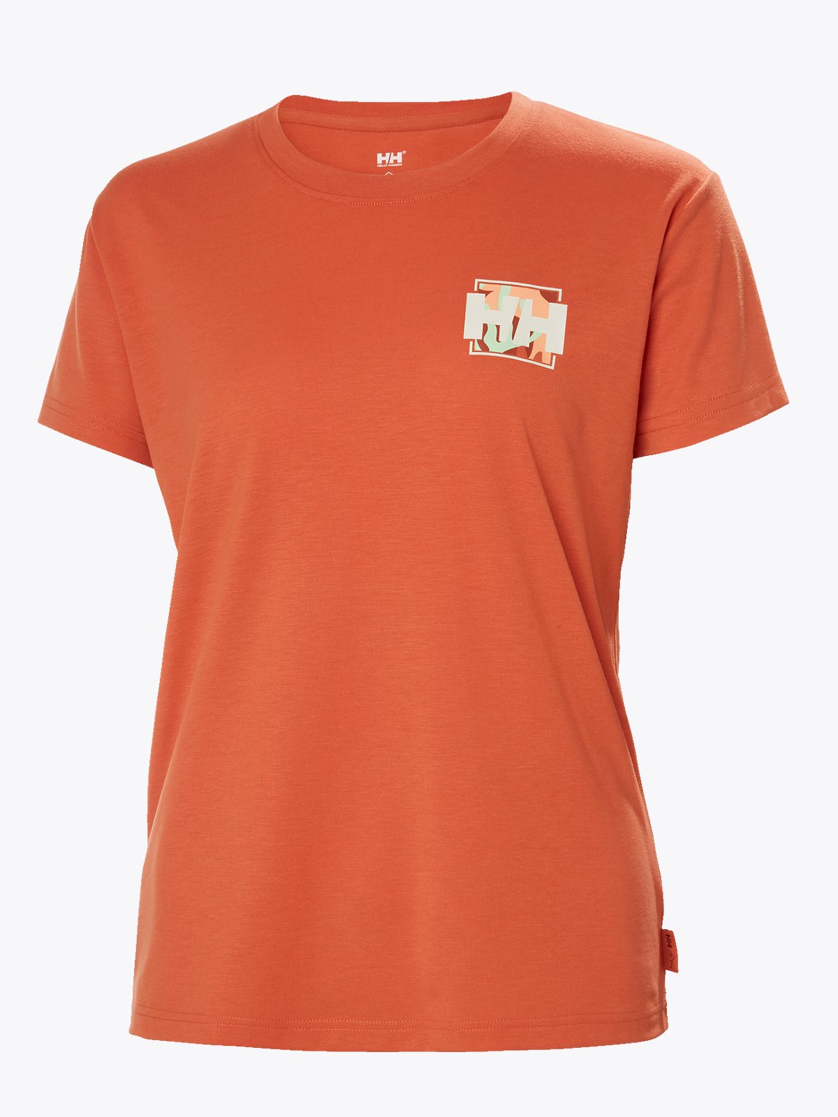 Helly Hansen Skog Recycled Graphic Tee Terracotta