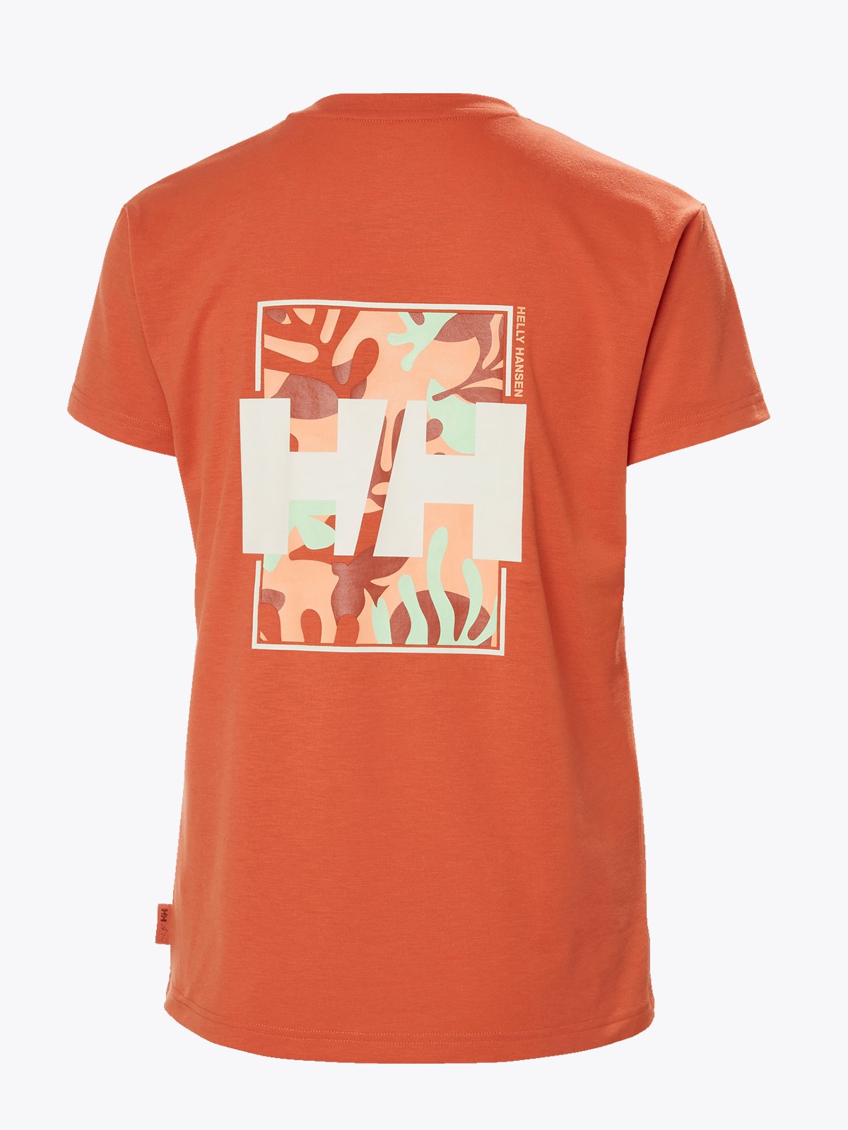 Helly Hansen Skog Recycled Graphic Tee Terracotta
