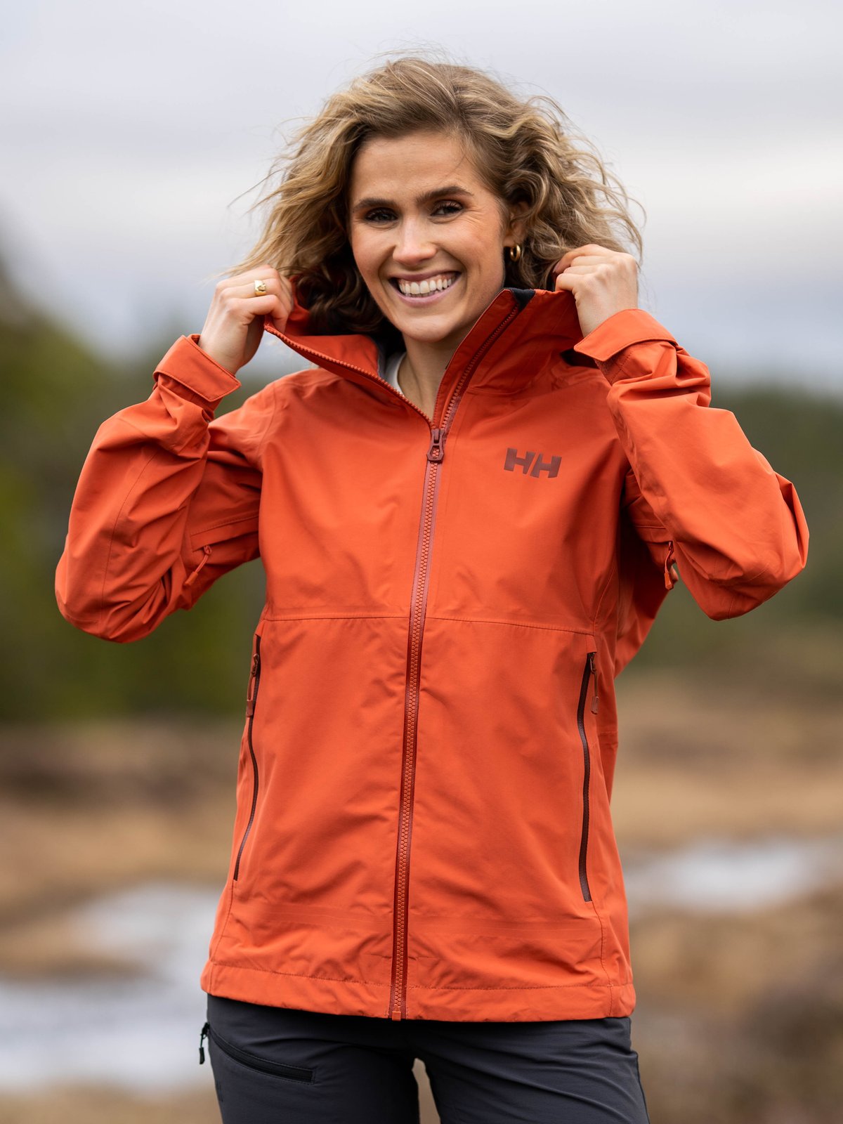 Helly Hansen Blaze 3L Shell Jacket Terracotta