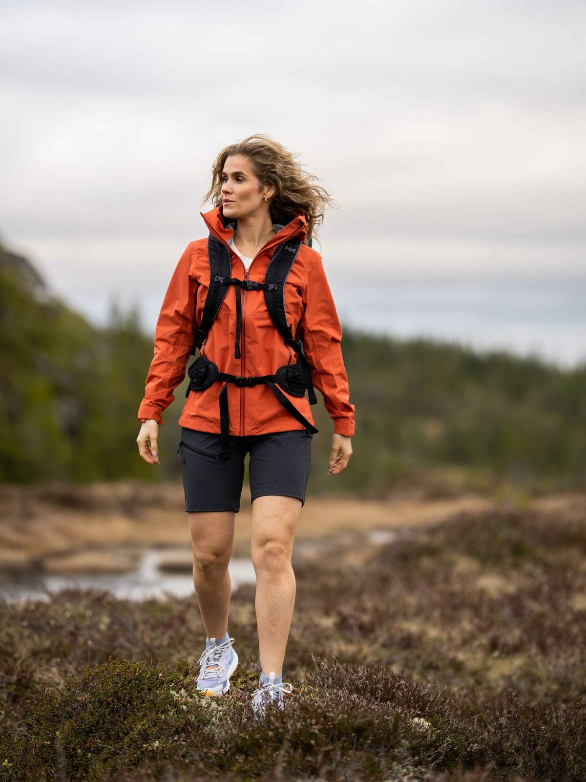 Helly Hansen Blaze 3L Shell Jacket Terracotta