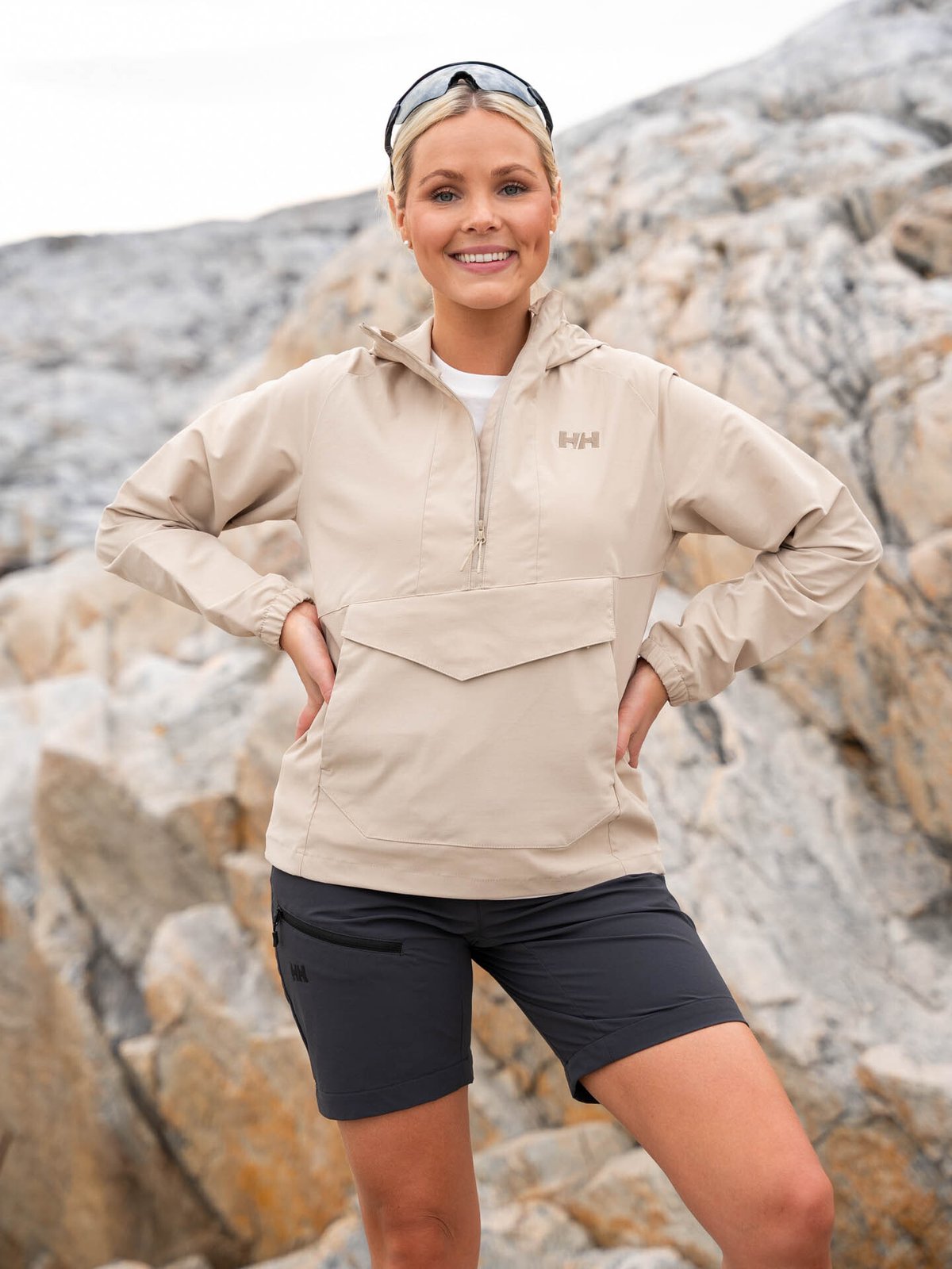 Helly Hansen Vista Hike Anorak Beige