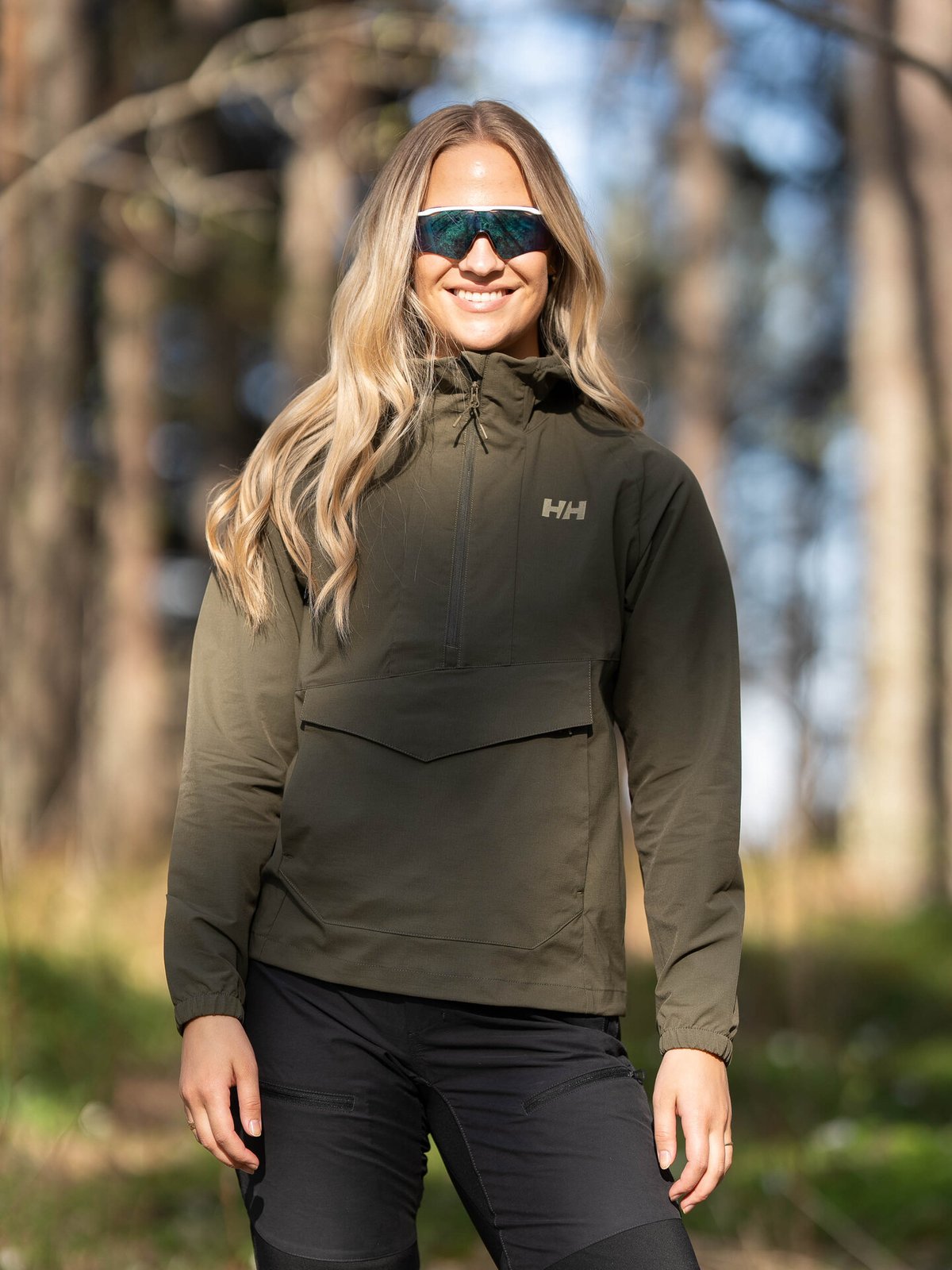 Helly Hansen Vista Hike Anorak Grønn