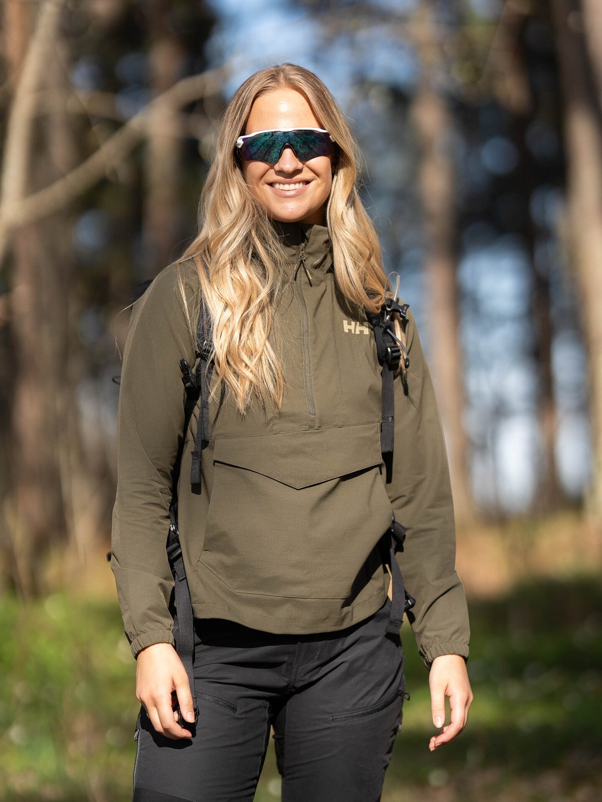 Helly Hansen Vista Hike Anorak Grønn