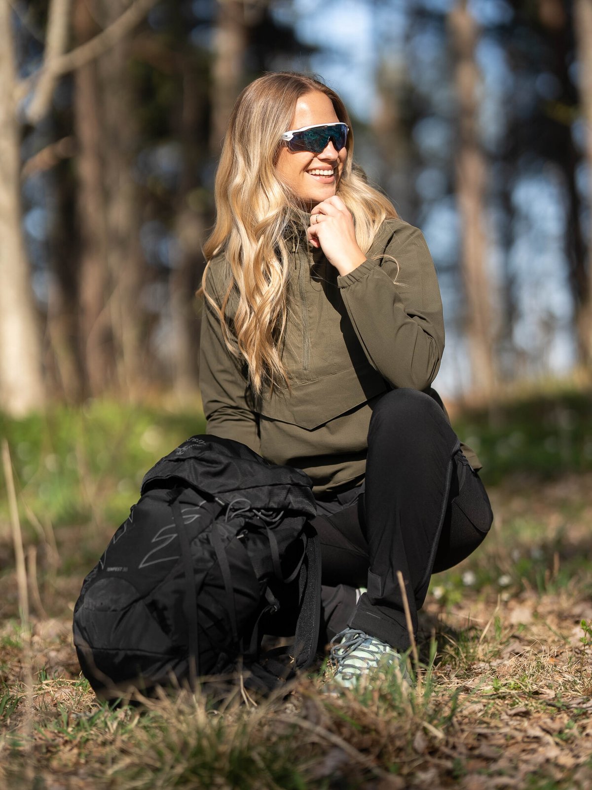 Helly Hansen Vista Hike Anorak Grønn