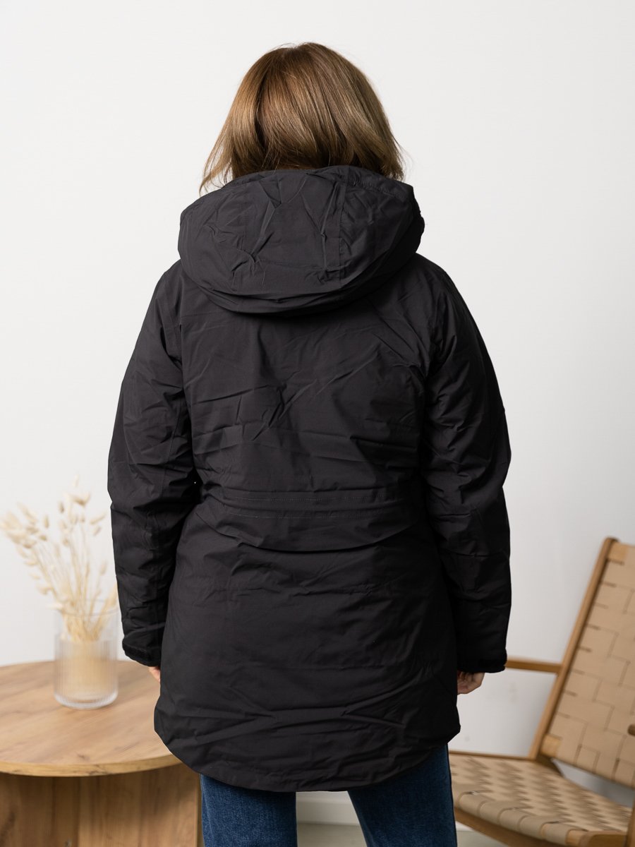 Helly Hansen W Nora Long Puffy Jacket Black