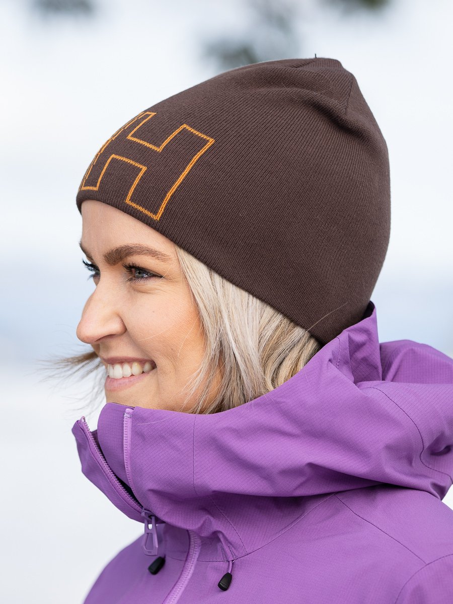 Helly Hansen Outline Beanie Brown