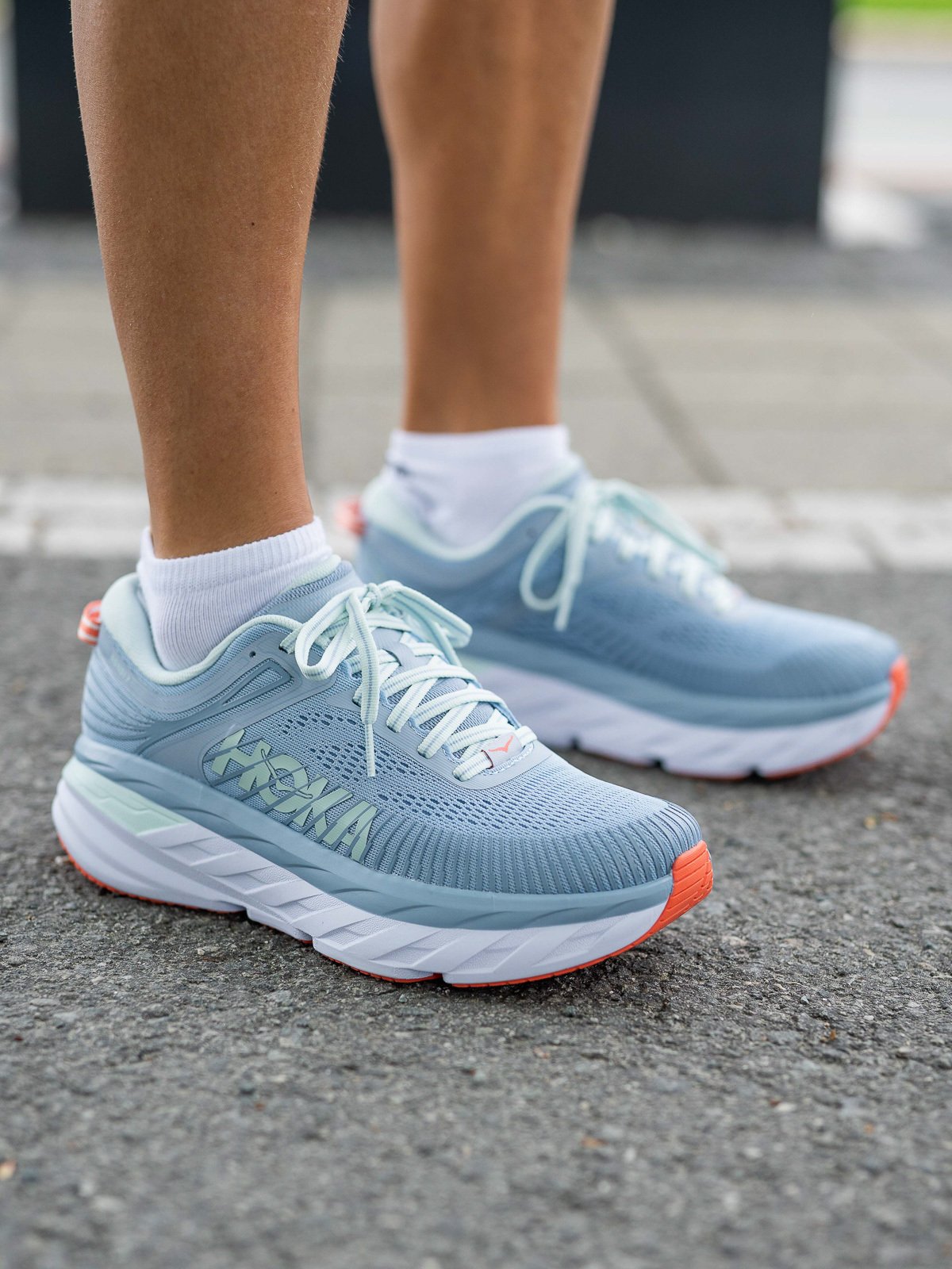 Hoka One One Bondi 7 Blue Fog / Blue Glass