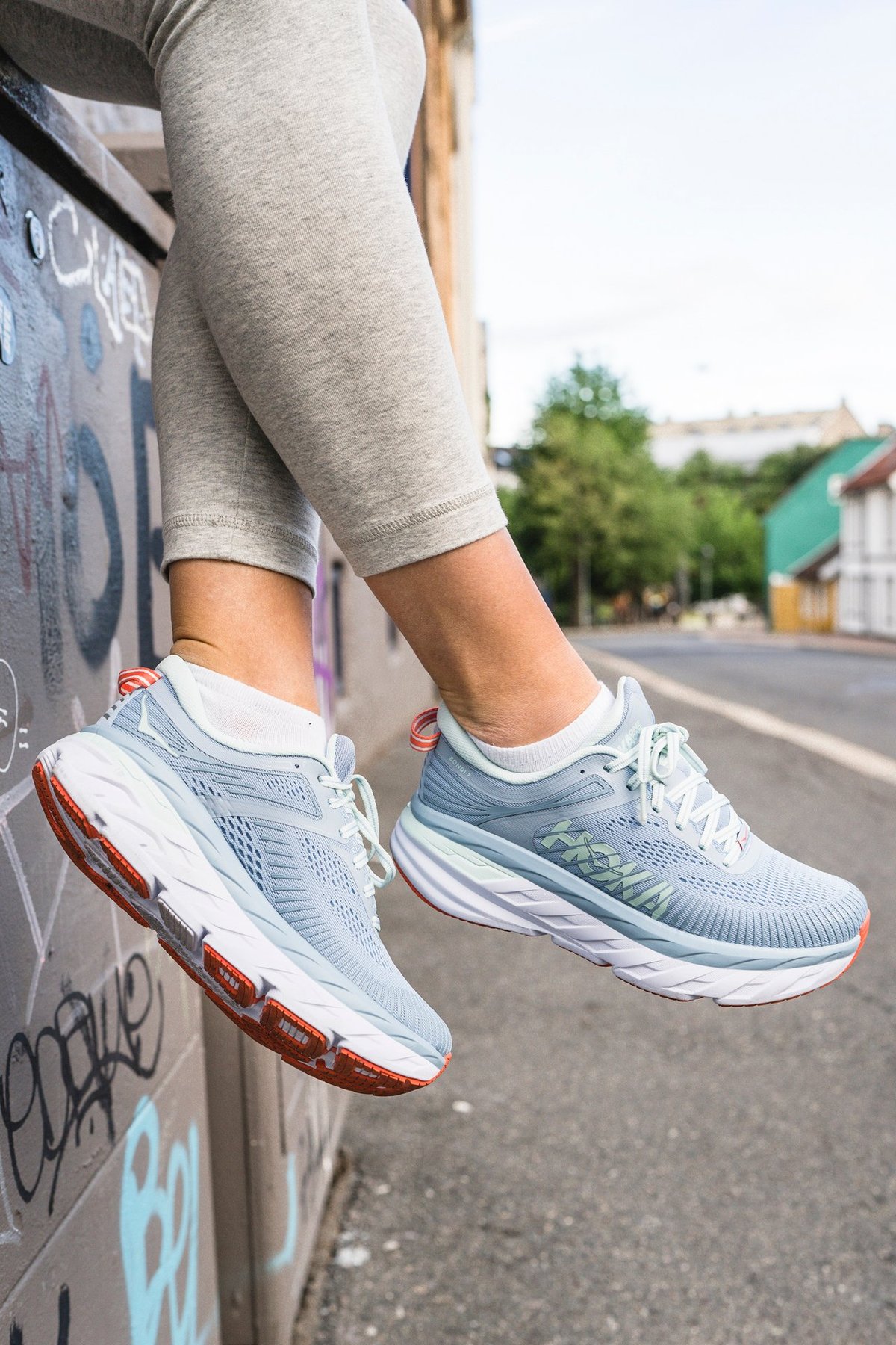 Hoka One One Bondi 7 Blue Fog / Blue Glass