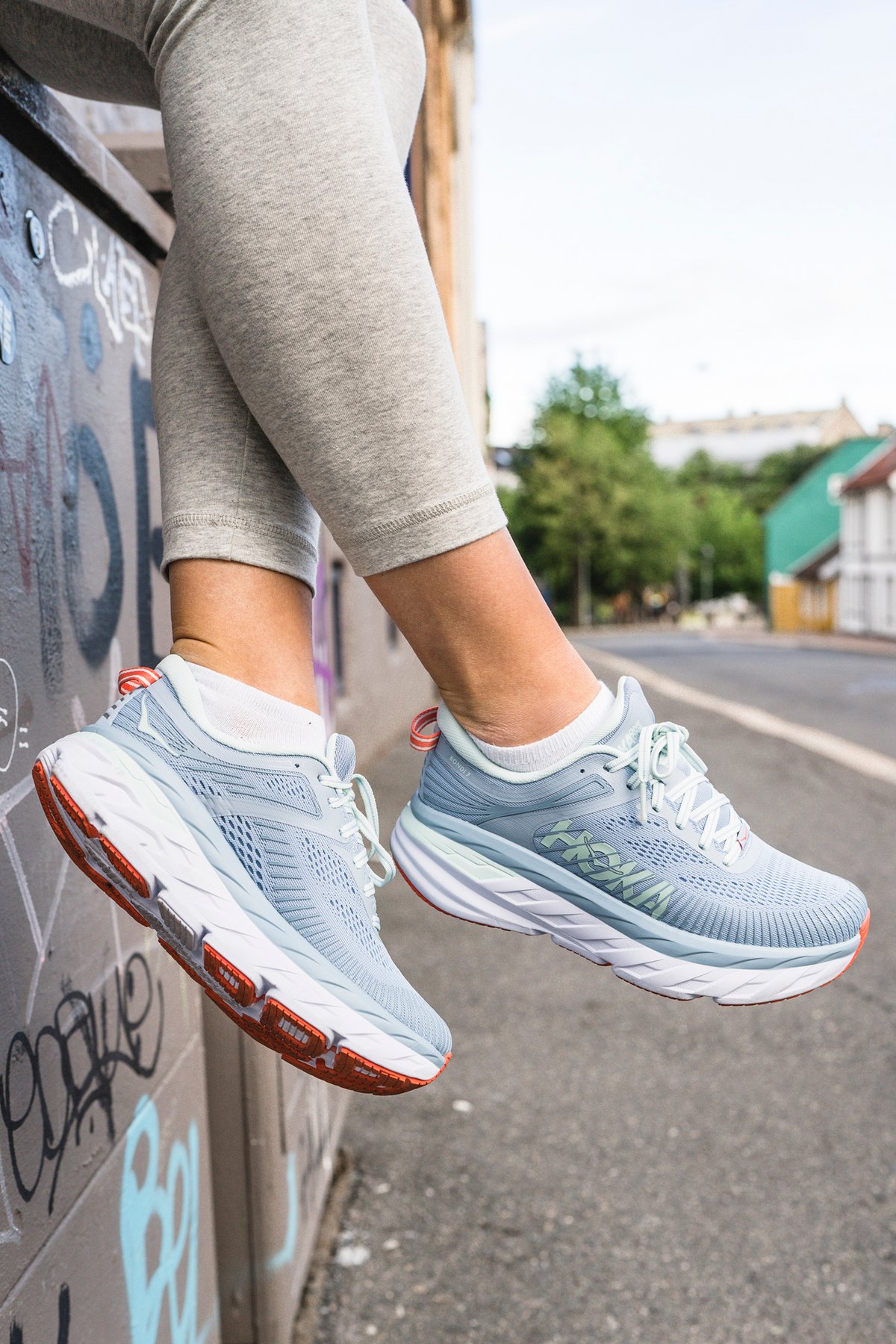 Hoka One One Bondi 7 Blue Fog / Blue Glass