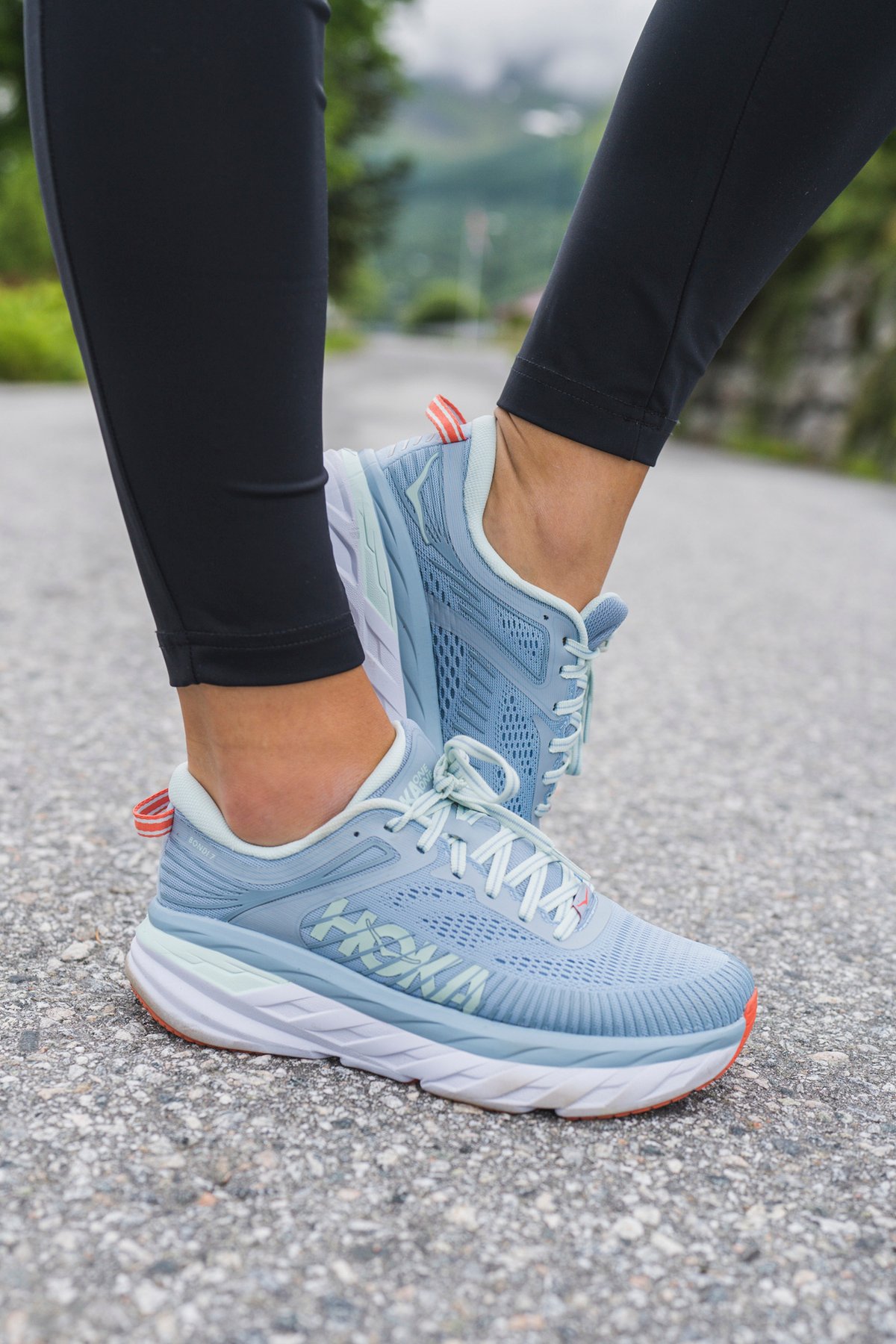 Hoka One One Bondi 7 Blue Fog / Blue Glass