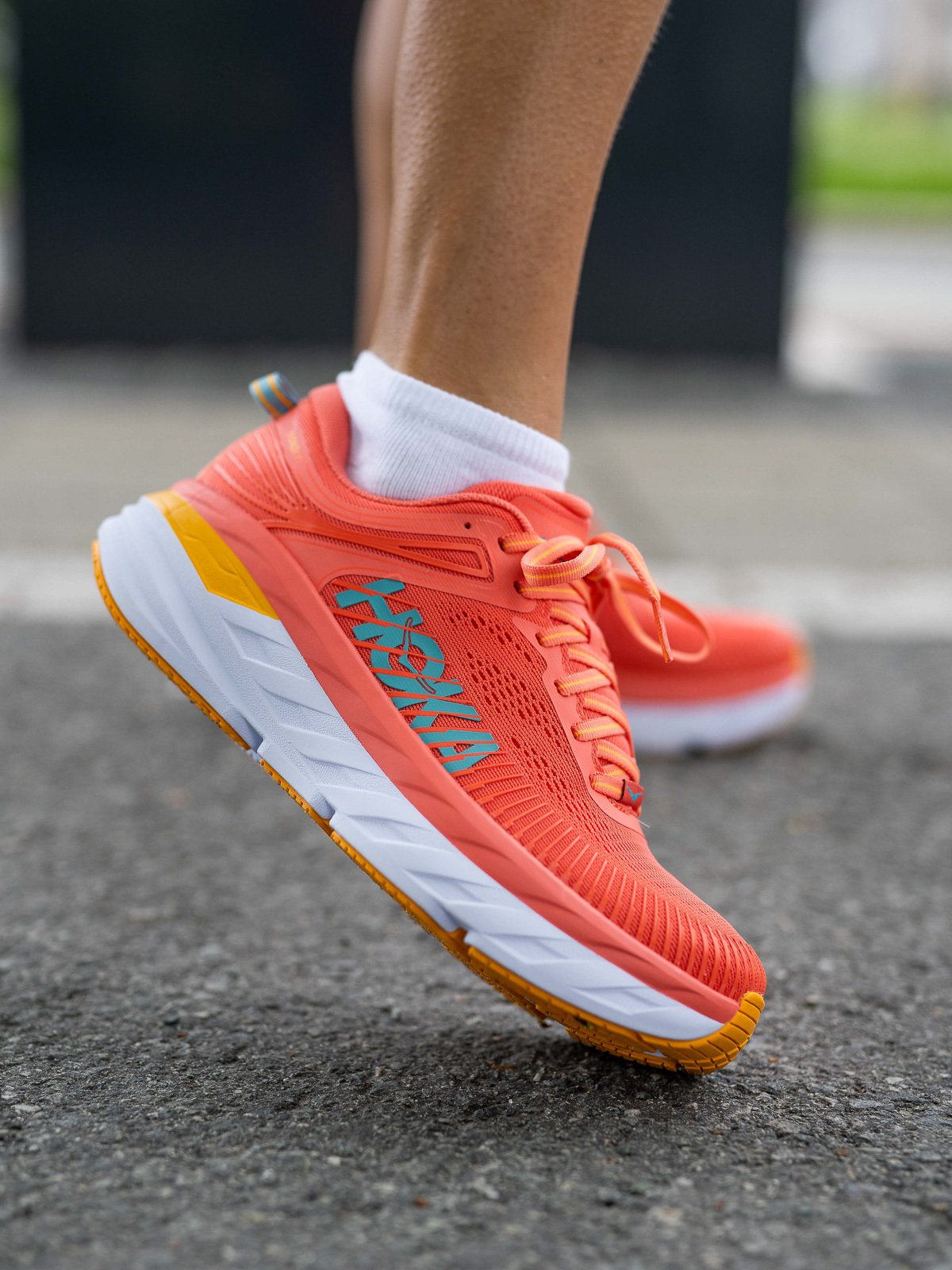 Hoka One One Bondi 7 Camellia / Coastal Shade