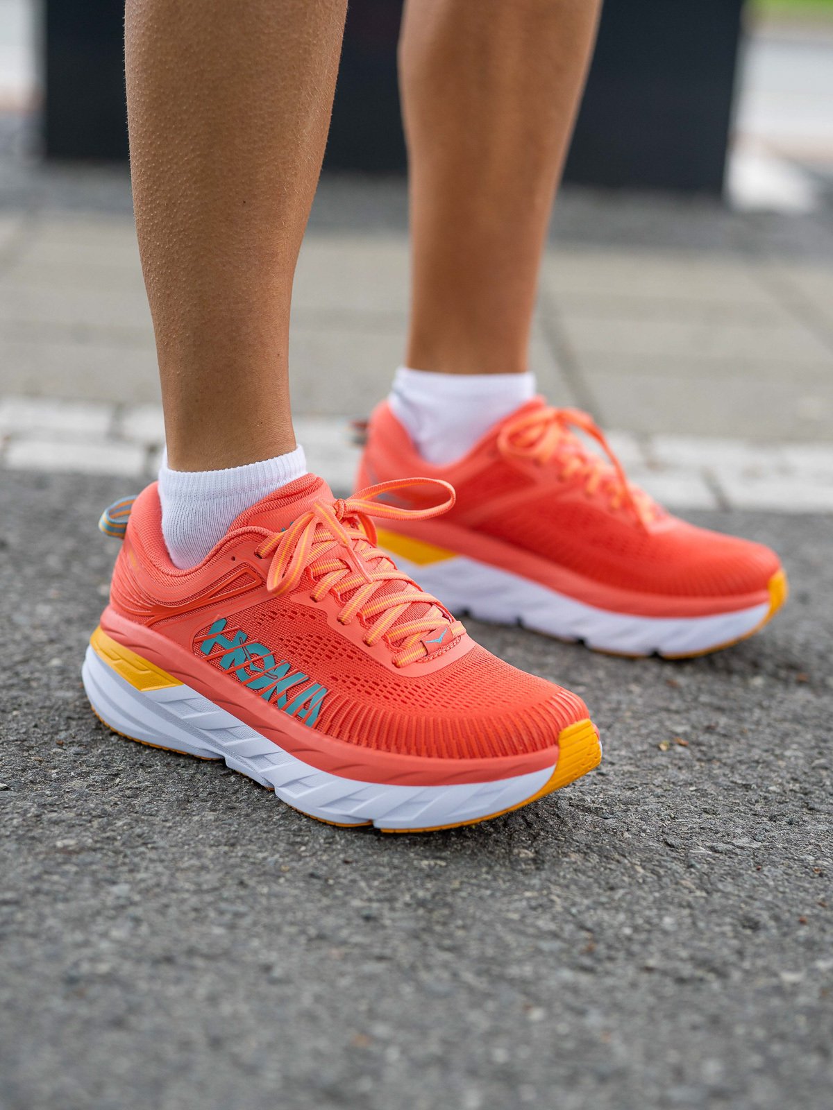 Hoka One One Bondi 7 Camellia / Coastal Shade
