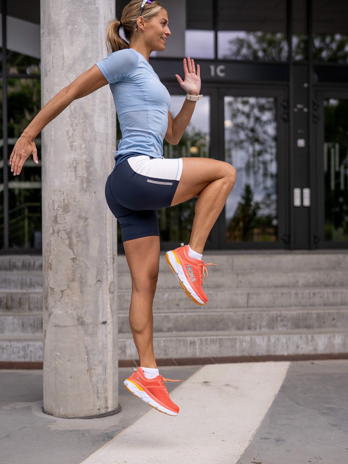 Hoka One One Bondi 7 Camellia / Coastal Shade