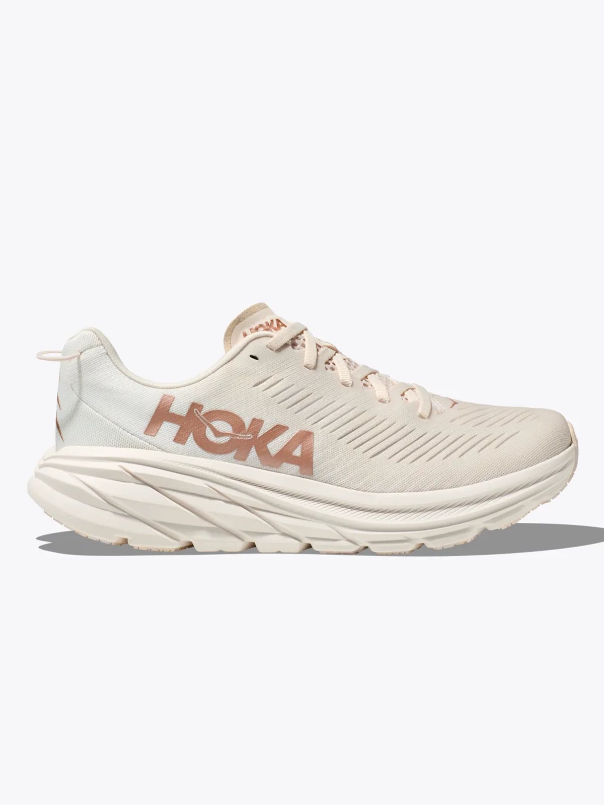 Hoka Rincon 3 Eggnog / Rose Gold