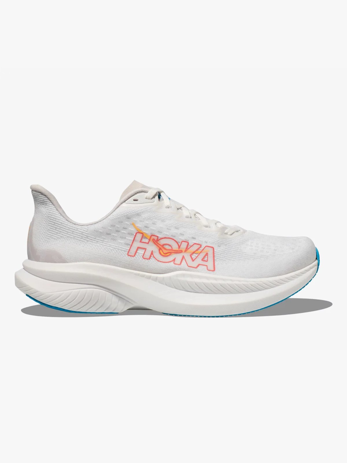 Hoka Mach 6 White / Nimbus Cloud