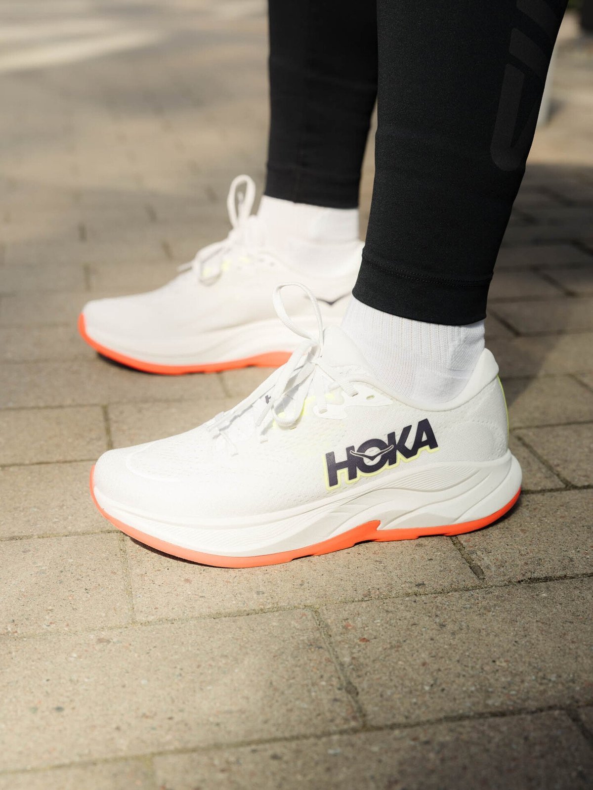 Hoka Rincon 4 Frost / Neon Yuzu