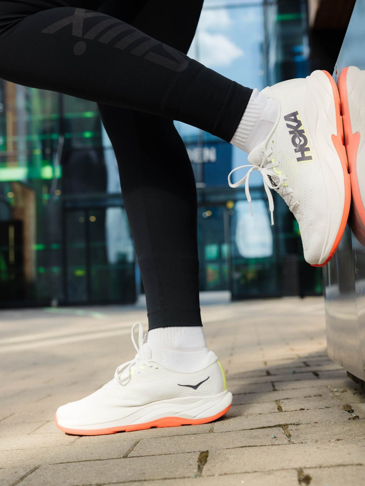 Hoka Rincon 4 Frost / Neon Yuzu