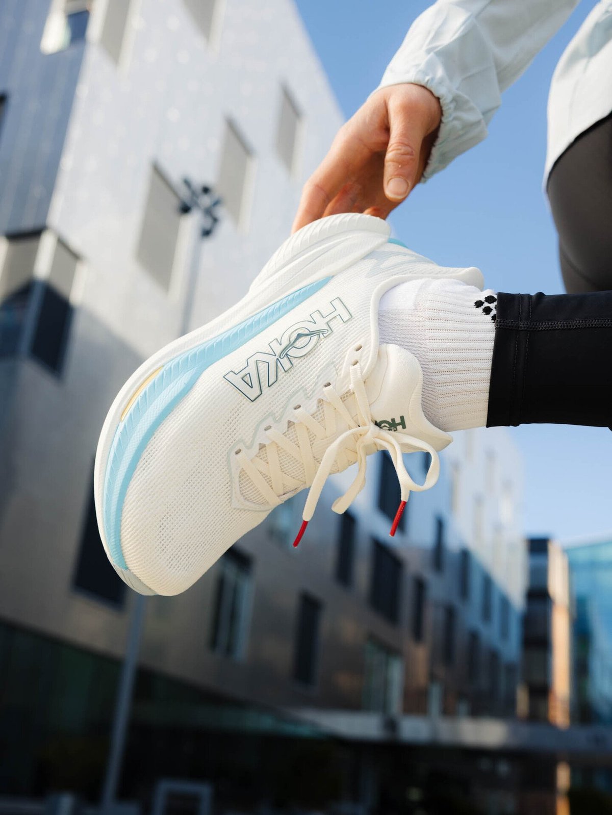 Hoka Mach X 3 White / Alabaster