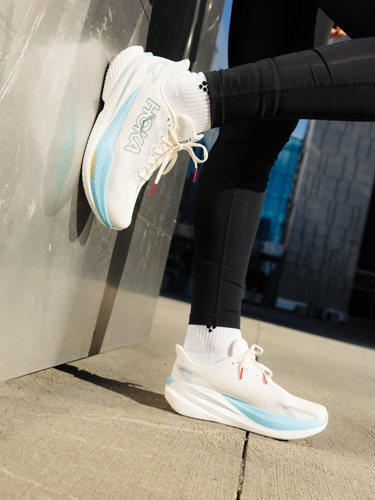 Hoka Mach X 3 White / Alabaster