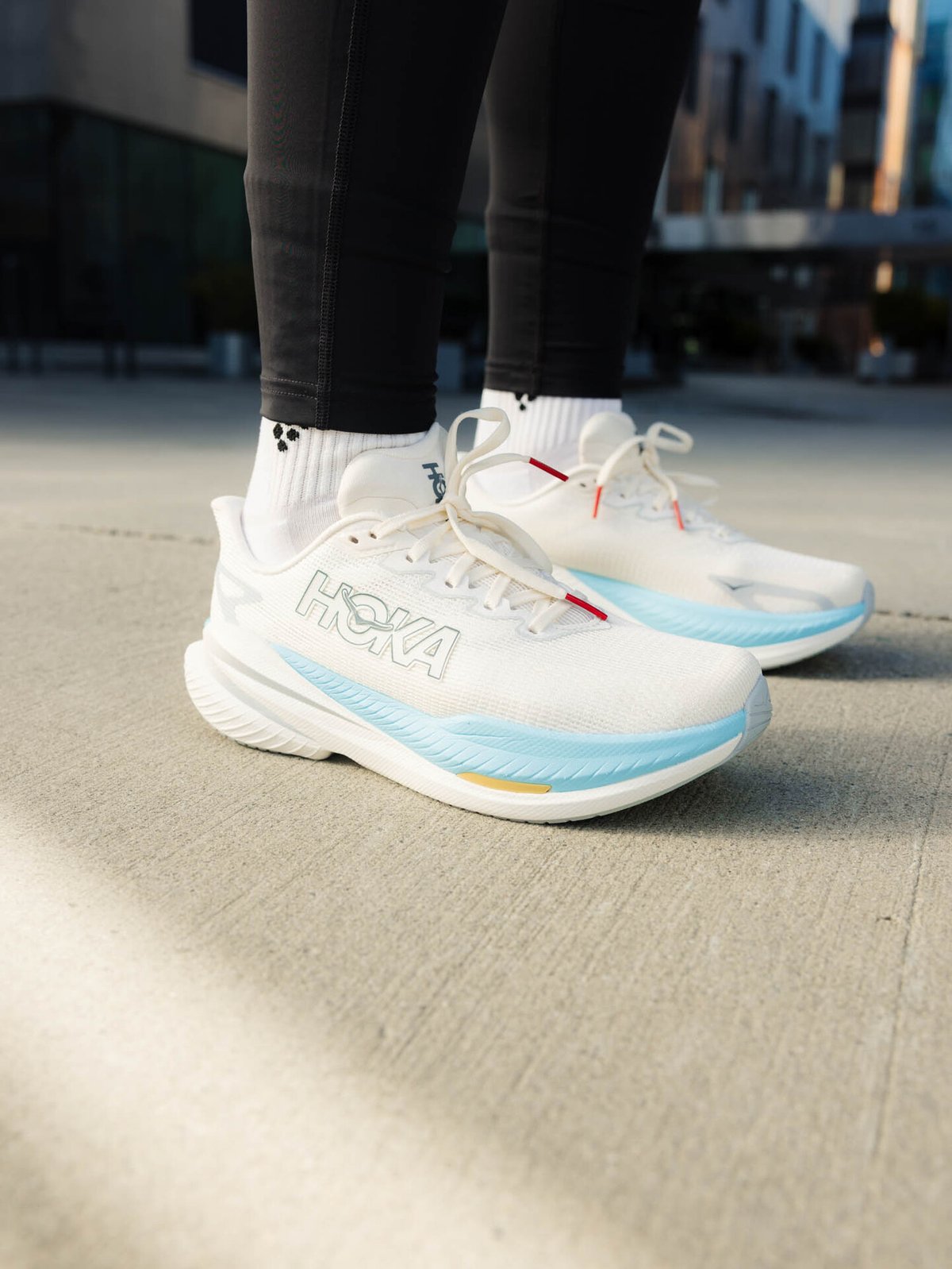 Hoka Mach X 3 White / Alabaster