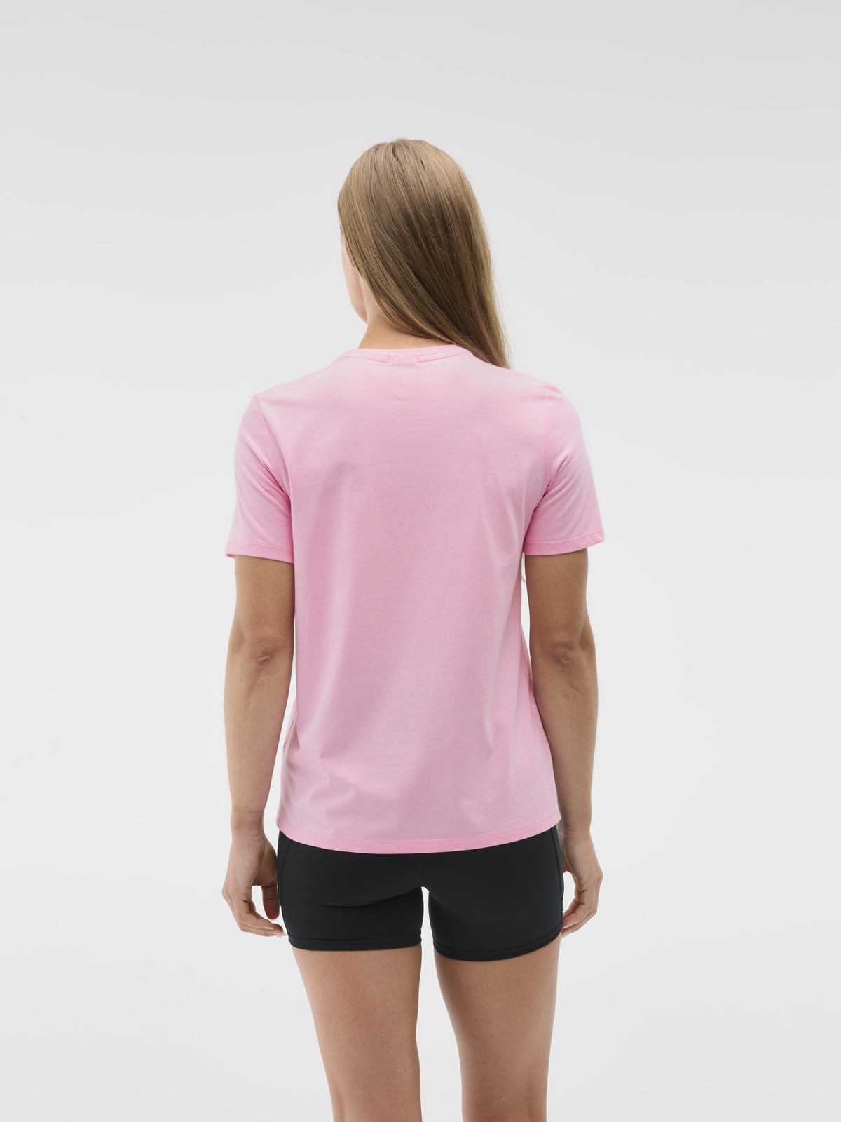 Hoka Core Logo CTN Short Sleeve Tee Rosa