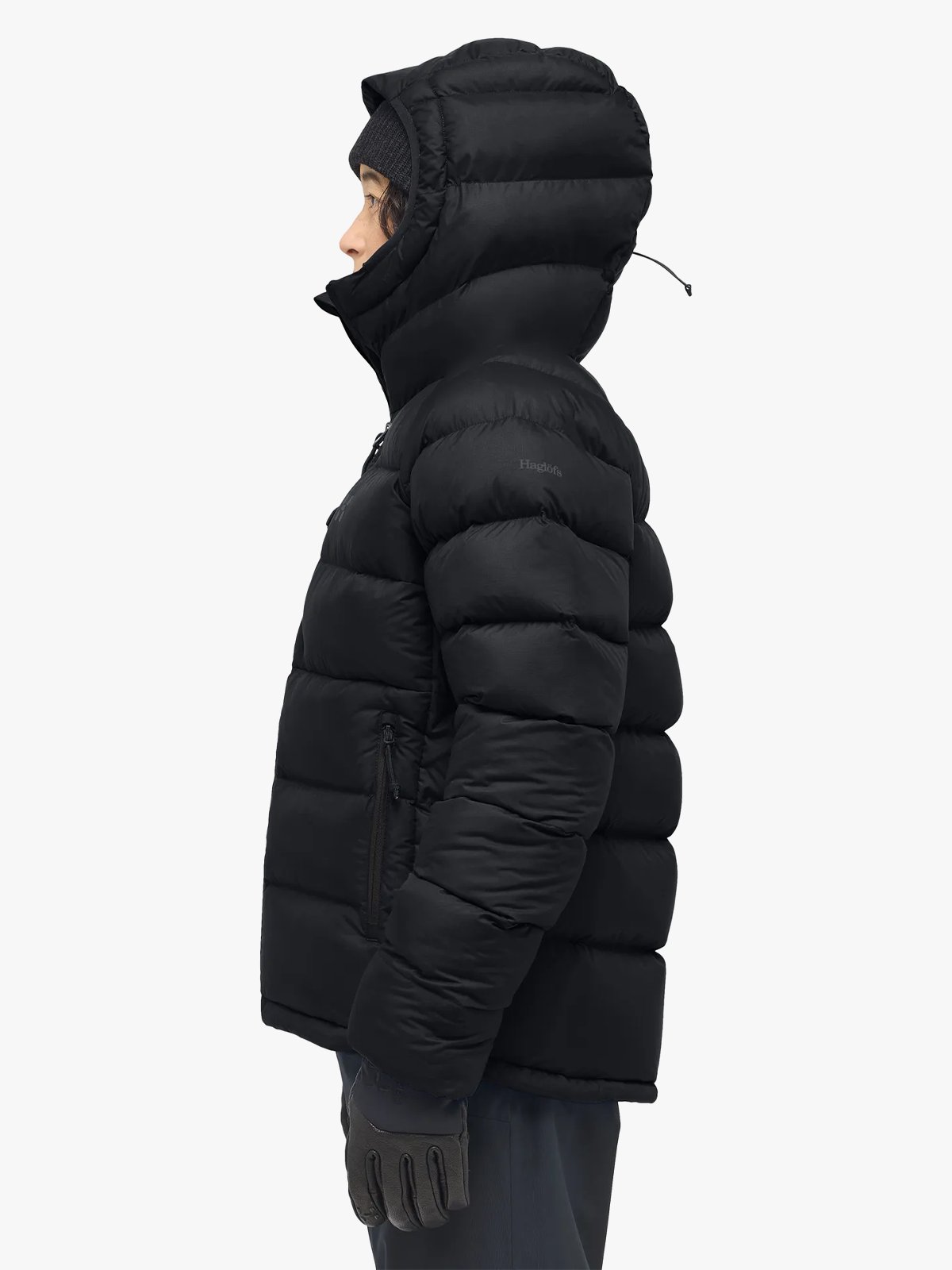 Haglöfs Rosson Down Hood Women Black