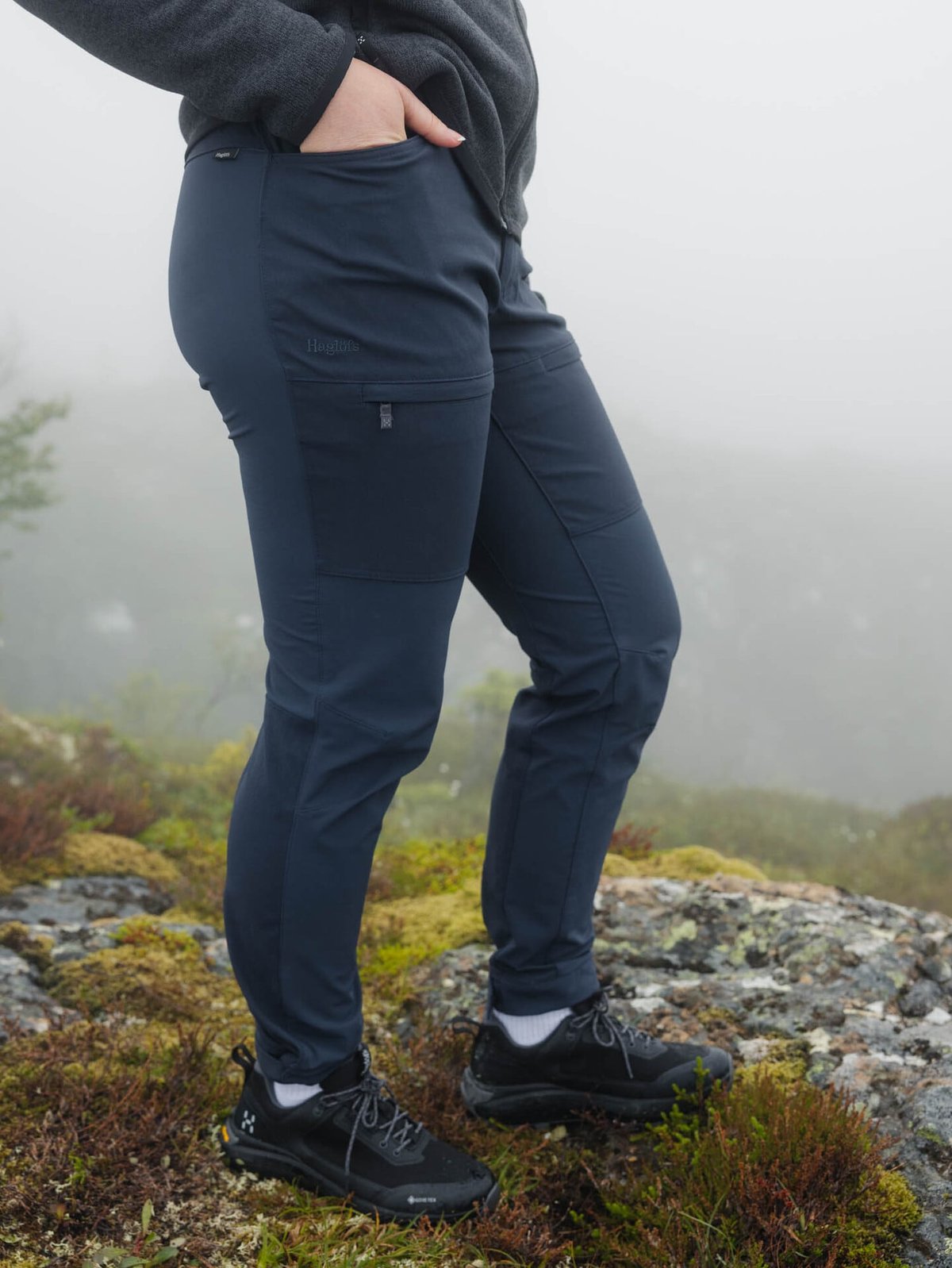 Haglöfs Alert Mid Pant Women Tarn Blue