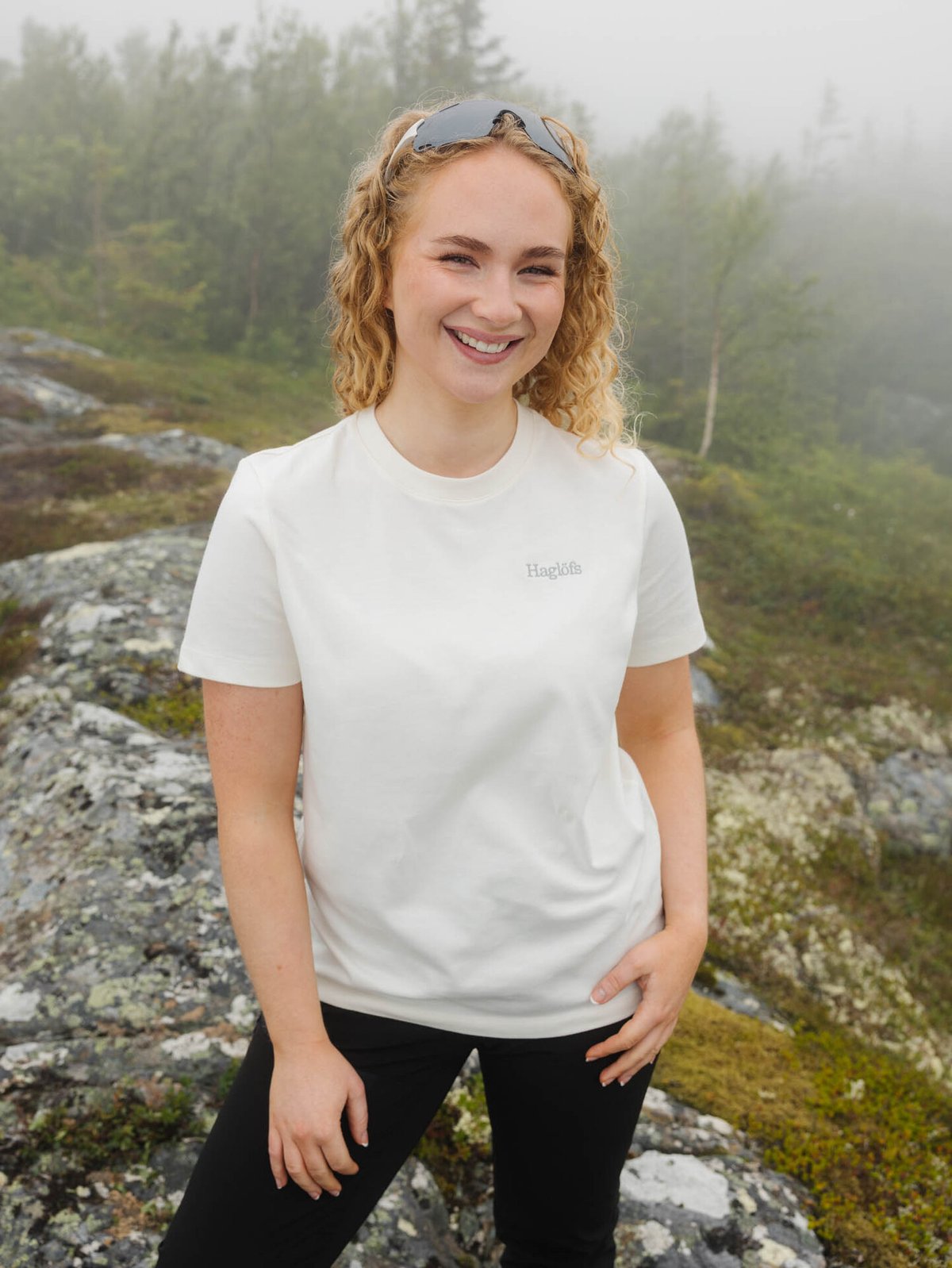 Haglöfs Haglöfs Tee Women Soft White
