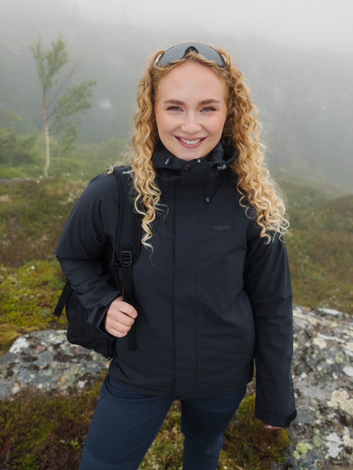 Haglöfs Breeze Proof Jacket Women True Black