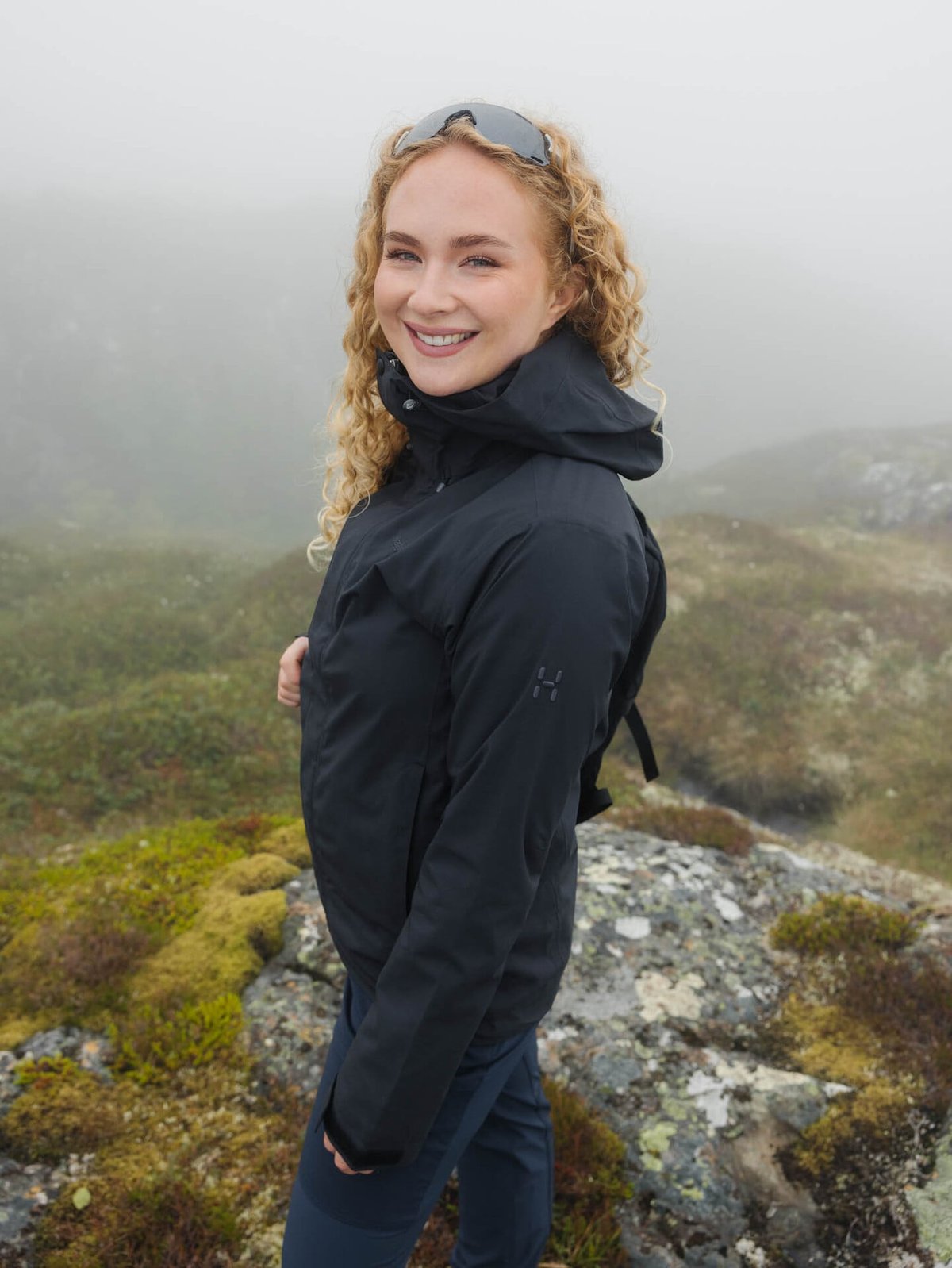 Haglöfs Breeze Proof Jacket Women True Black