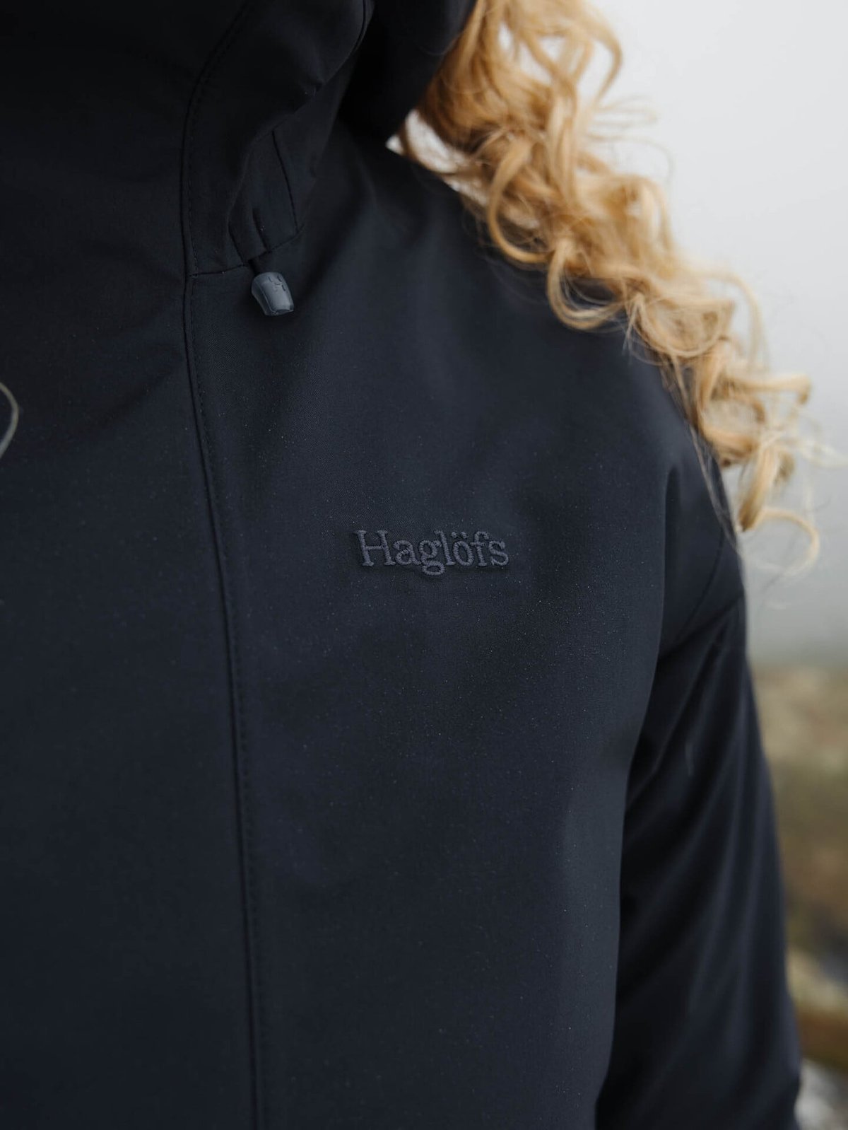 Haglöfs Breeze Proof Jacket Women True Black