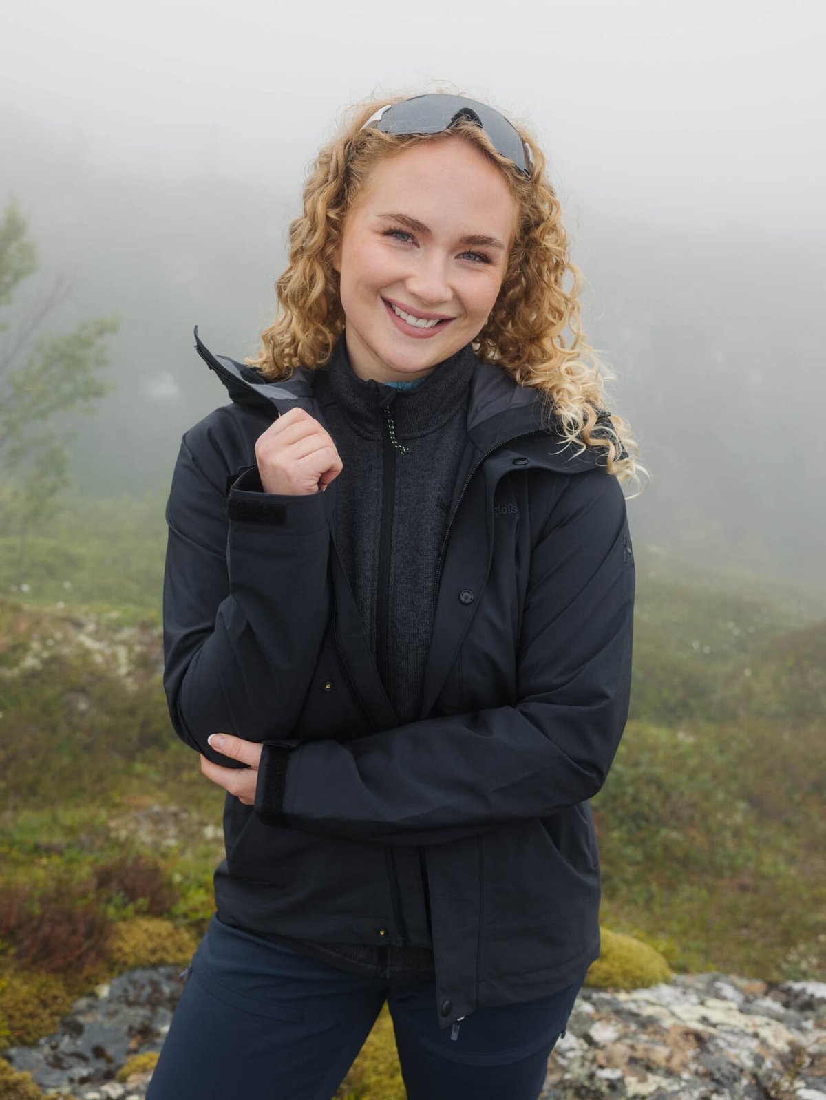 Haglöfs Breeze Proof Jacket Women True Black