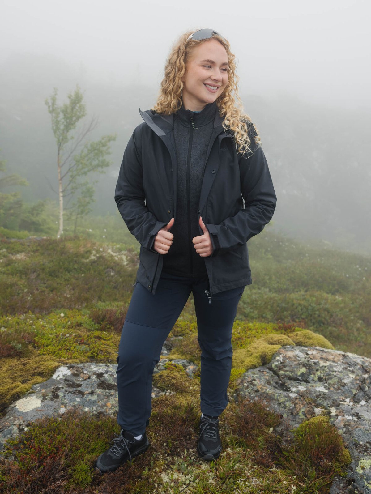 Haglöfs Breeze Proof Jacket Women True Black