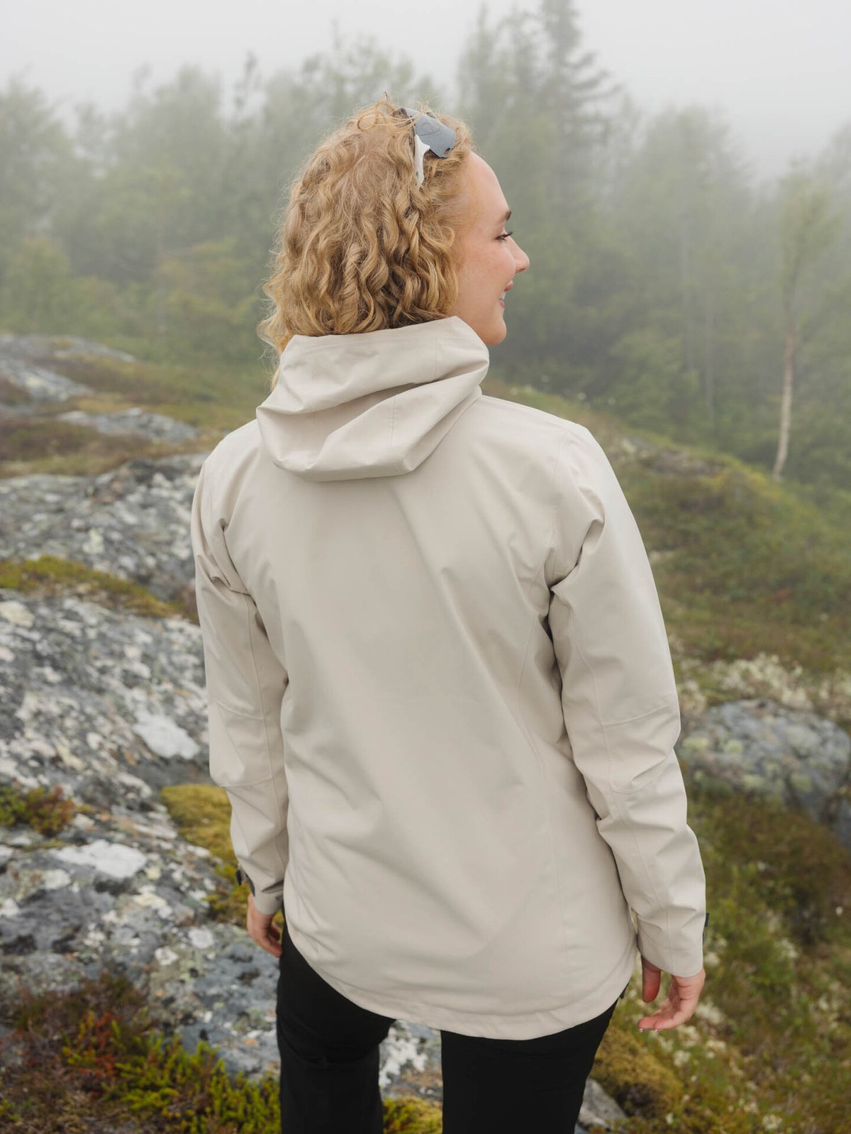 Haglöfs Breeze Proof Jacket Women Chalk Beige