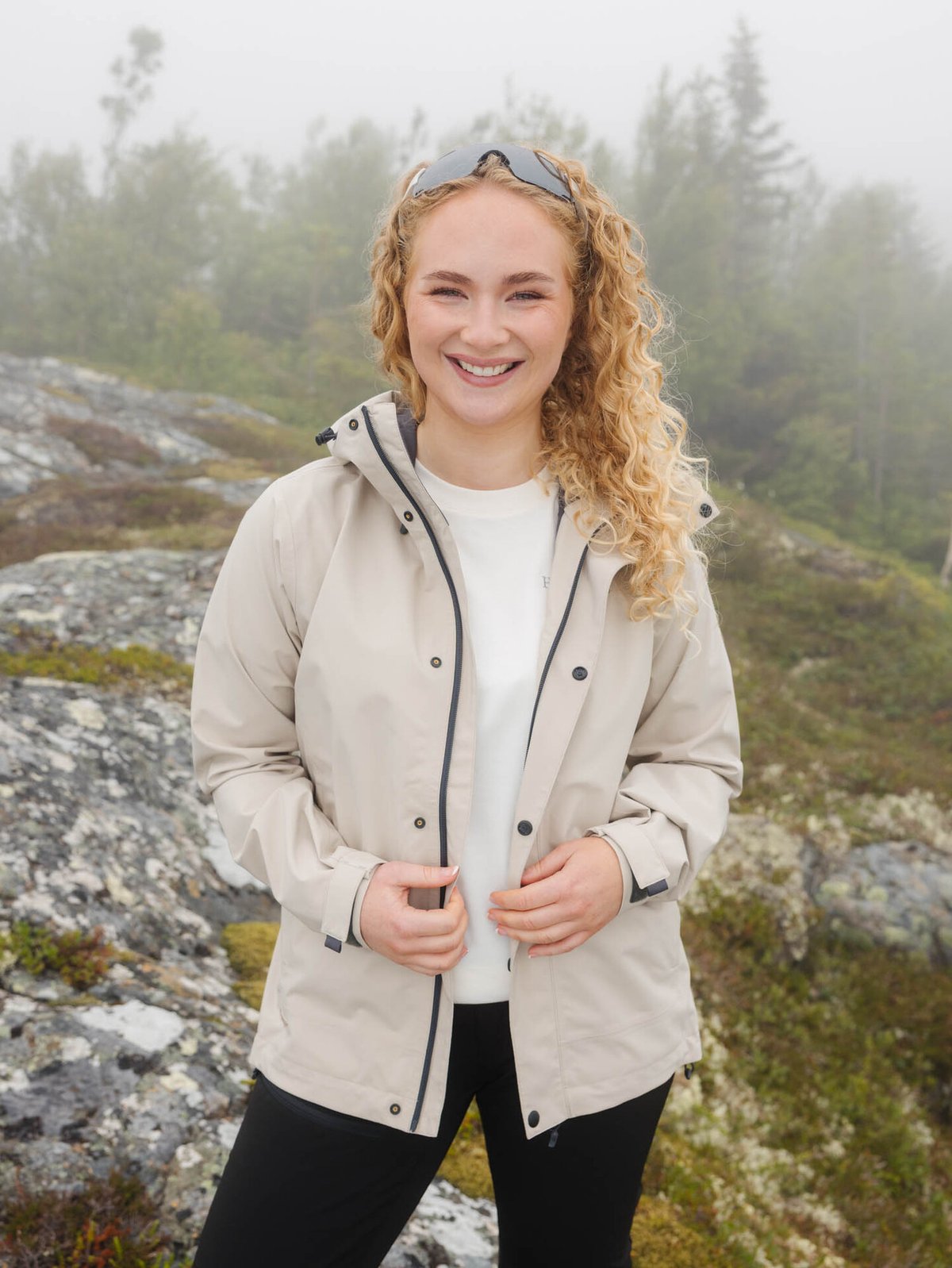Haglöfs Breeze Proof Jacket Women Chalk Beige