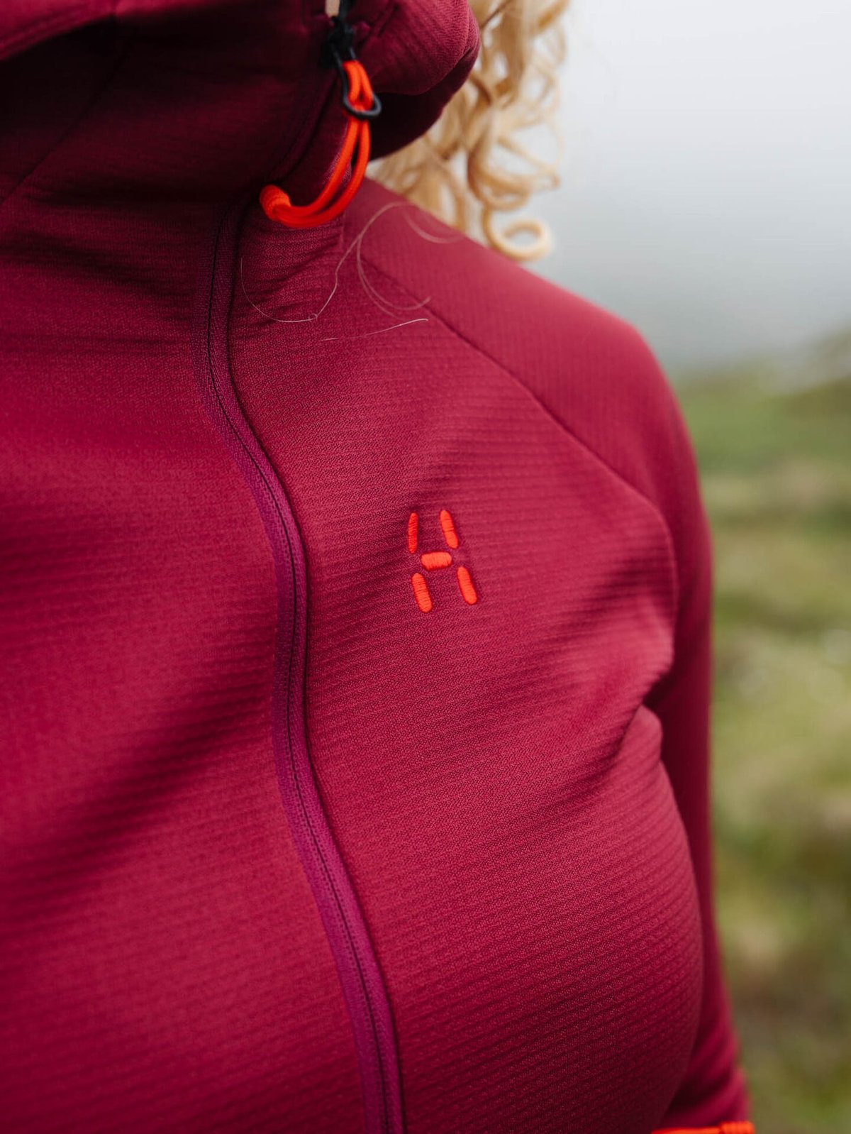 Haglöfs Korp Mid Hood Women Carmine Red