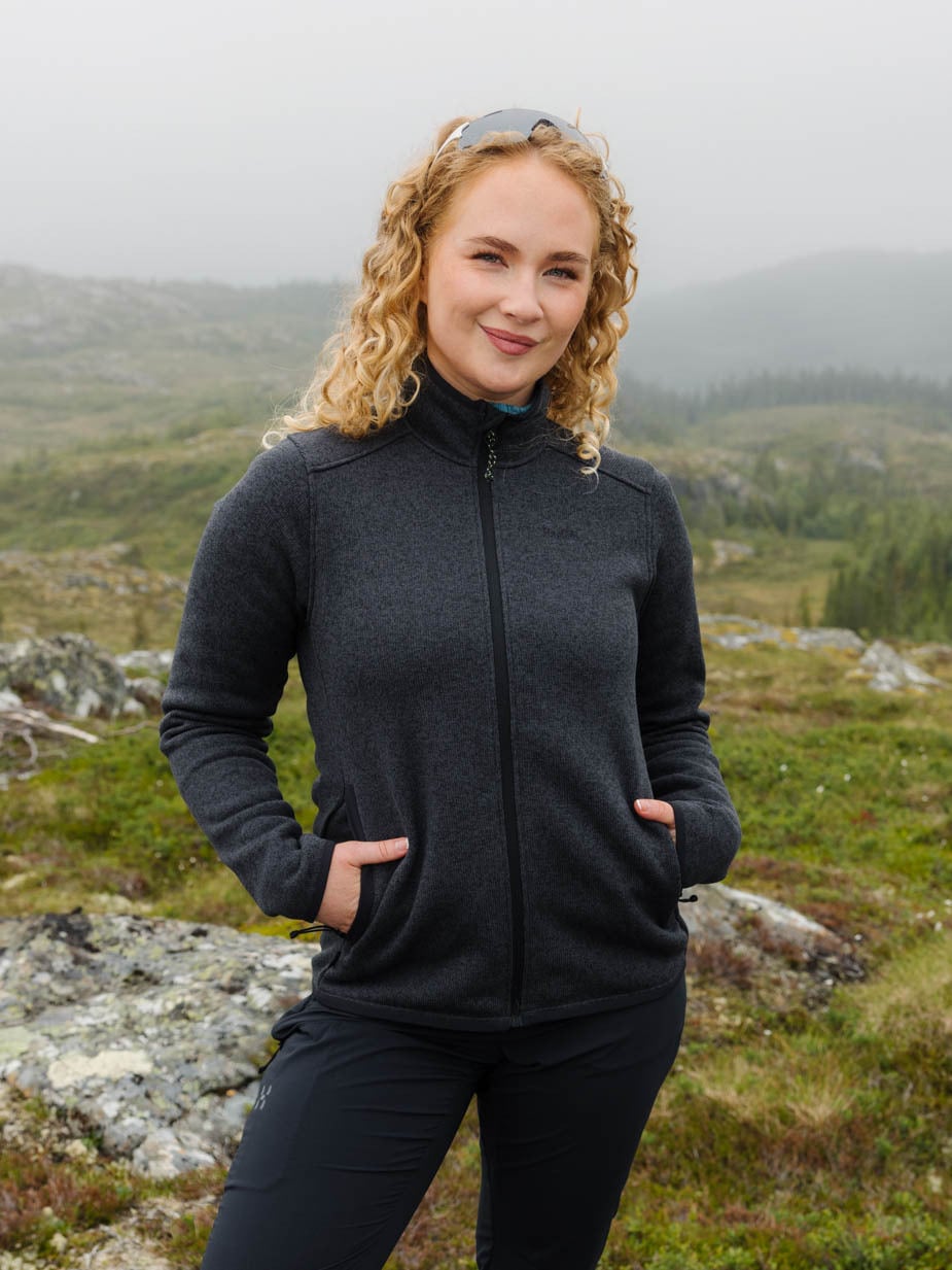 Haglöfs Swook II Mid Jacket Women Magnetite/True black