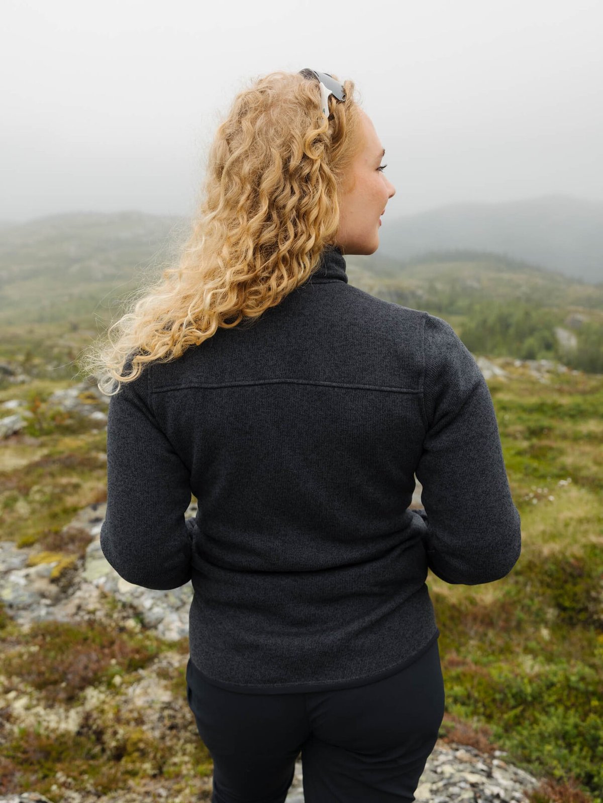 Haglöfs Swook II Mid Jacket Women Magnetite/True black