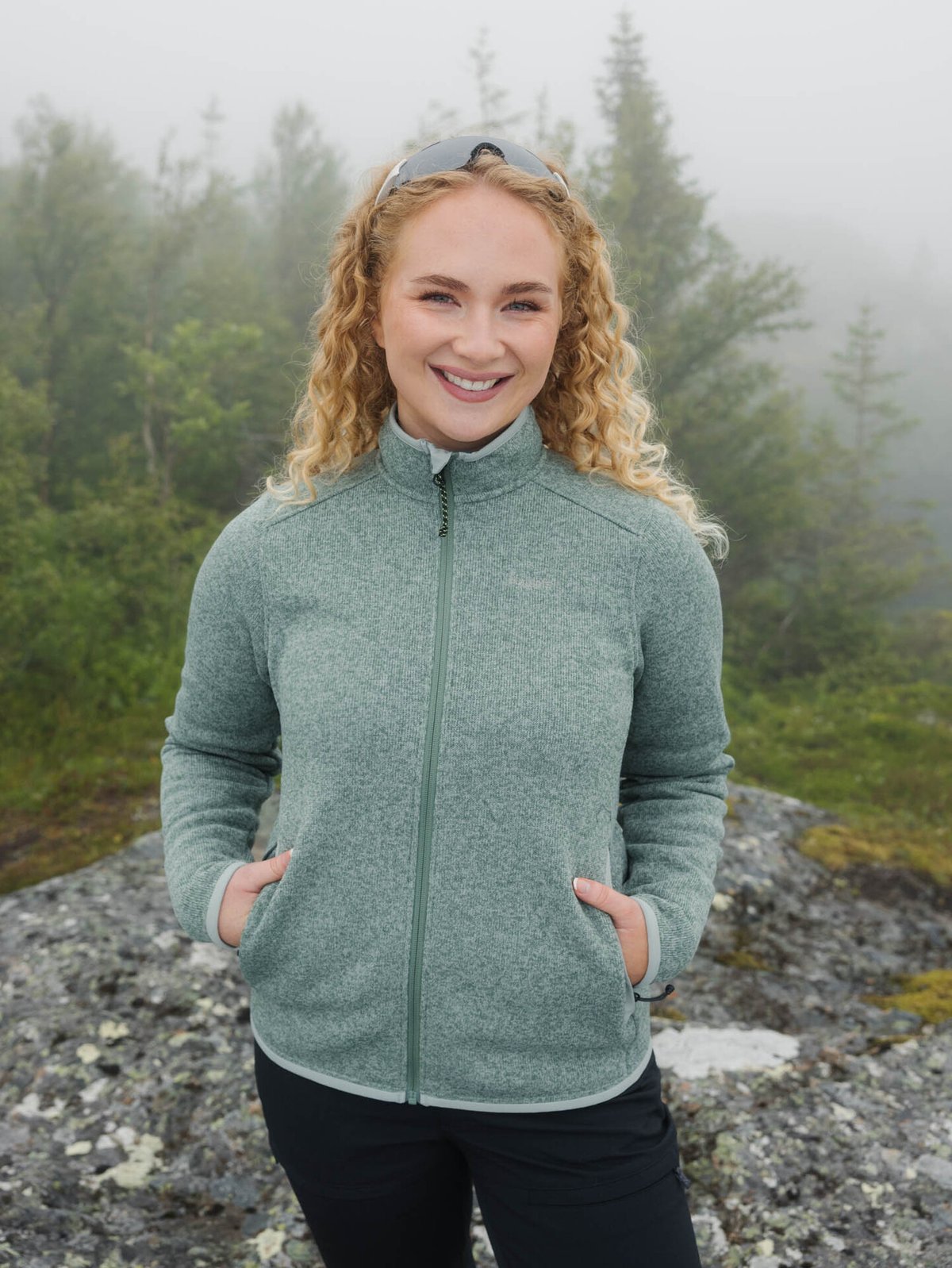 Haglöfs Swook II Mid Jacket Women Chlorophyll Green/Dew Green