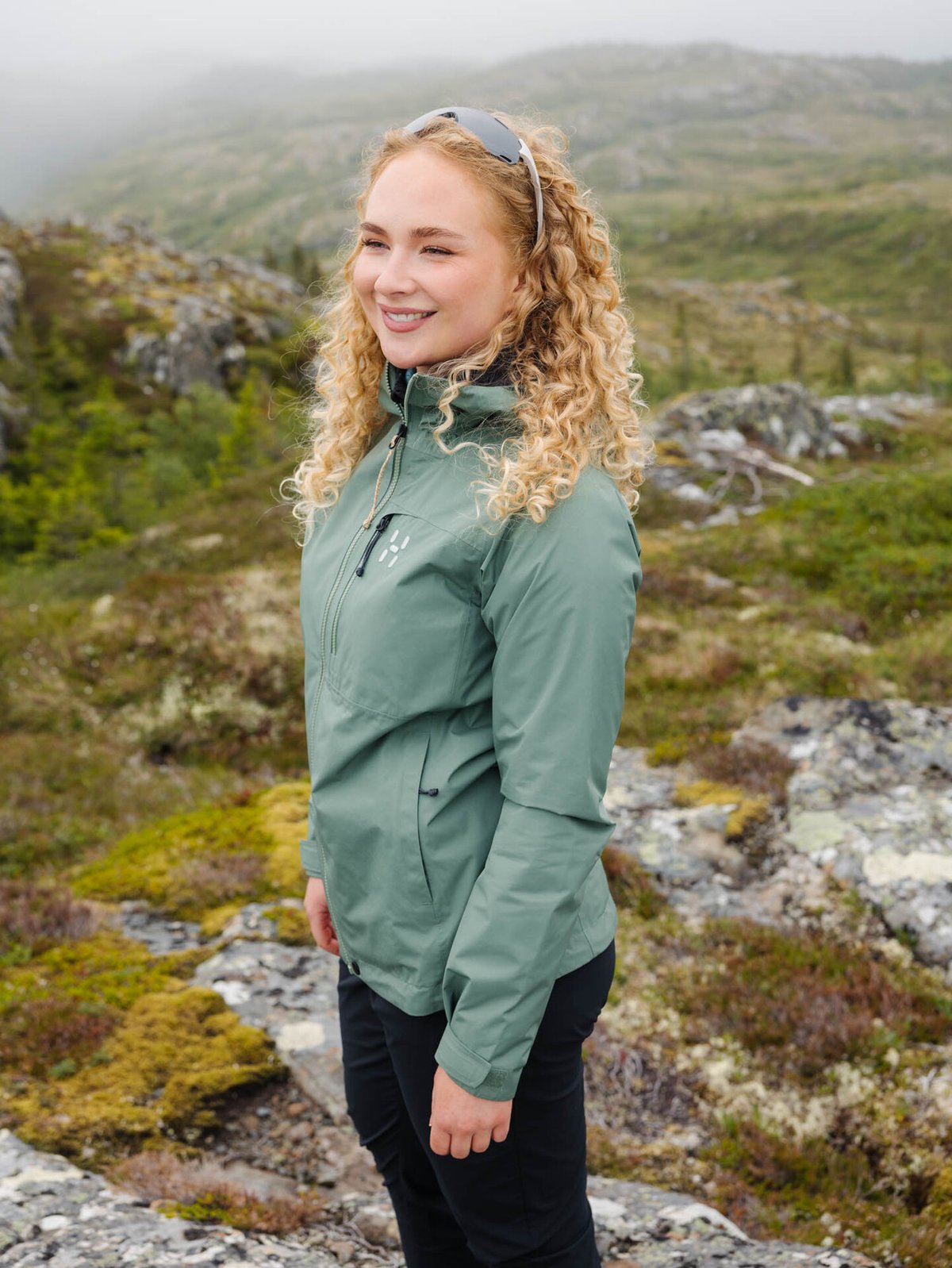 Haglöfs Alert GTX Jacket Women Chlorophyll Green